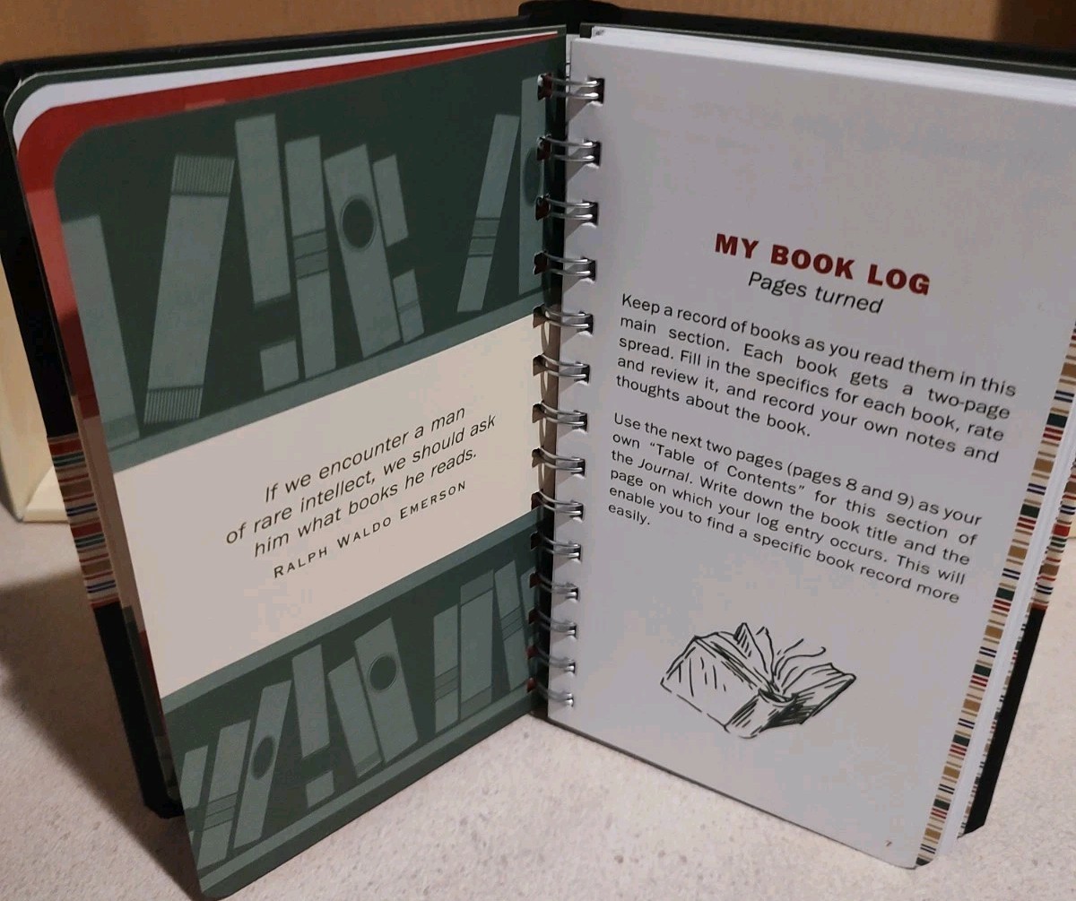 The Book Lover’s Journal My Personal Reading Record 216 Pages to Record Pauper