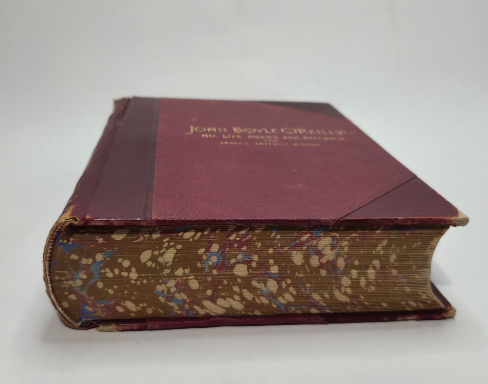 1891 John Boyle O’Reilly His Life Poems and Speeches-Roche-Leather-Antique