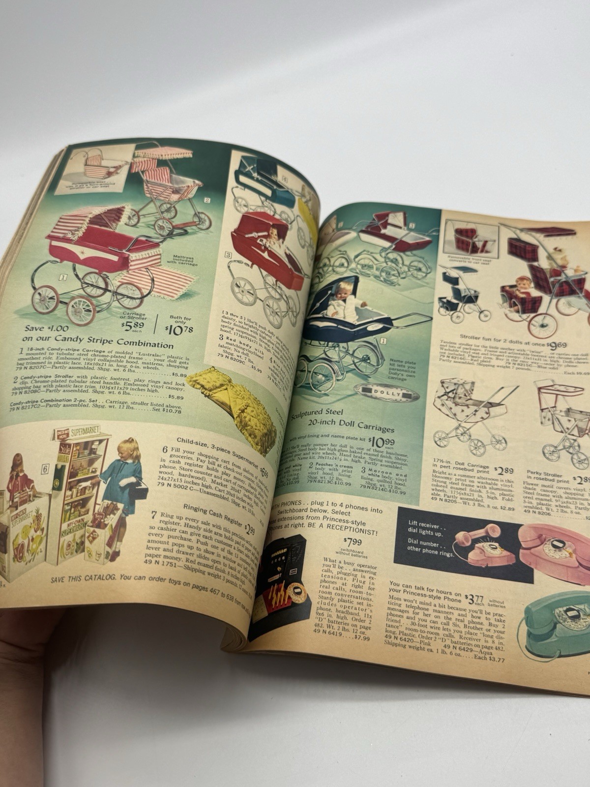 Sears Toys Catalog 1967 Vintage Toy Catalog 172 Pages Good Used Condition Nice