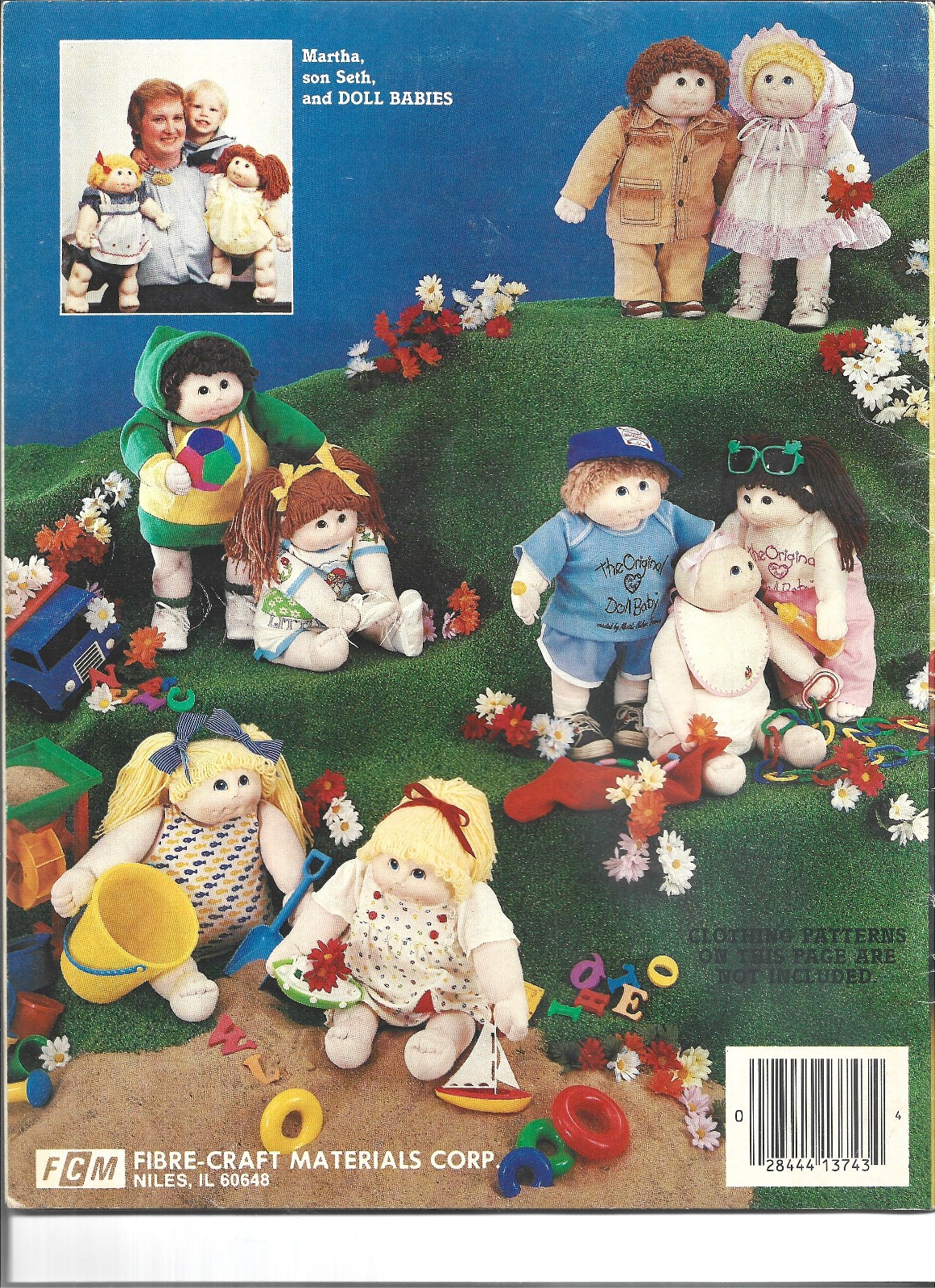 Martha Thomas & Marla Strecker the Original Doll Baby Pattern Book FCM101 (1984)