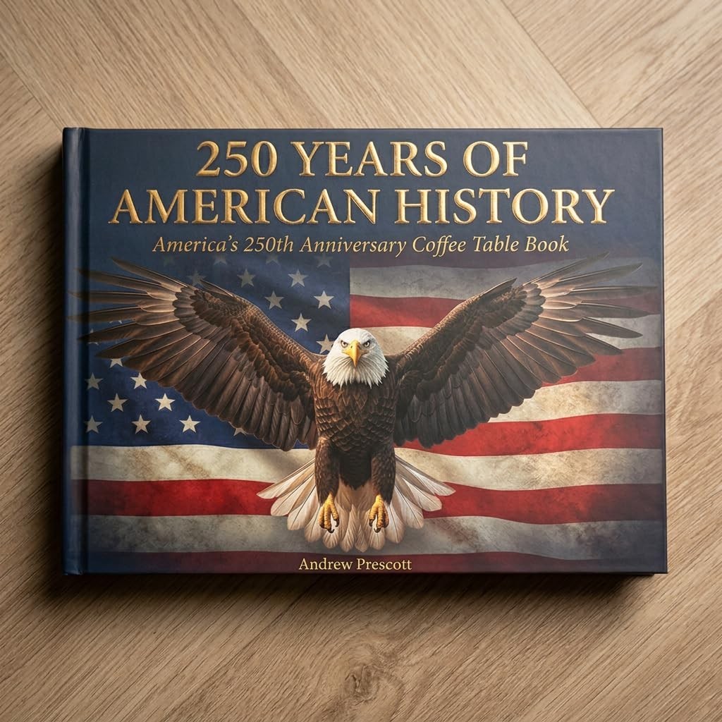 250 Years of American History: America’s 250th Anniversary Coffee Table Book