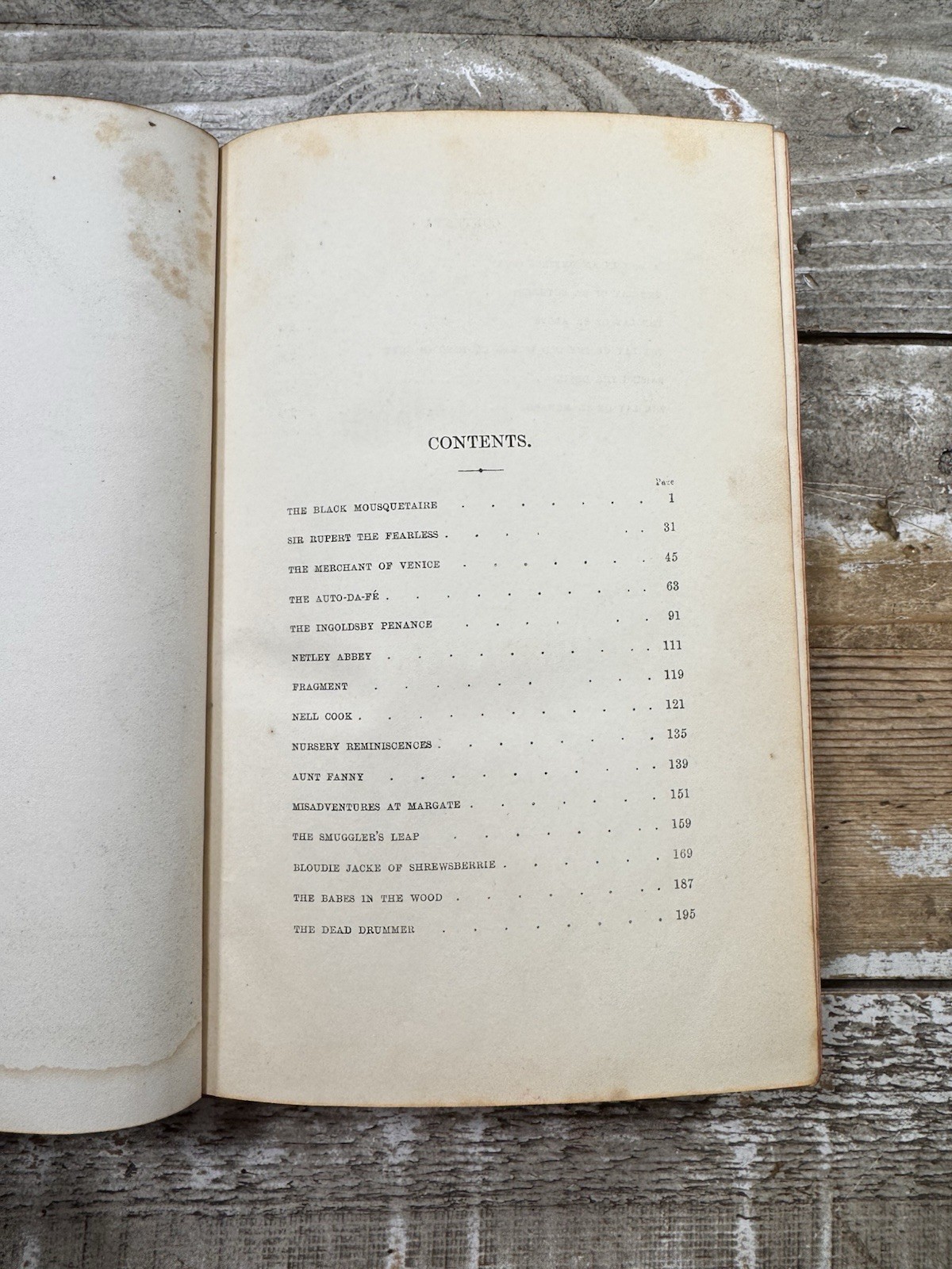 1855 Antique Folklore, Short Stories “The Ingoldsby Legends” Fine Binding