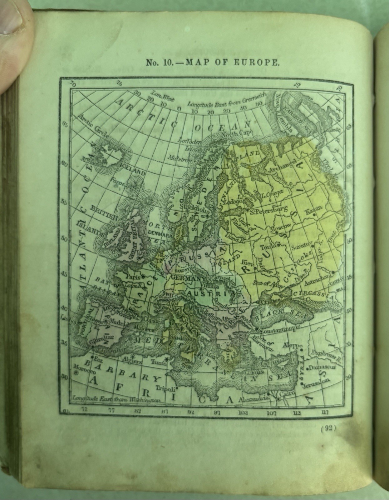 Mitchell’s Primary Geography; Study of Geography, 1854