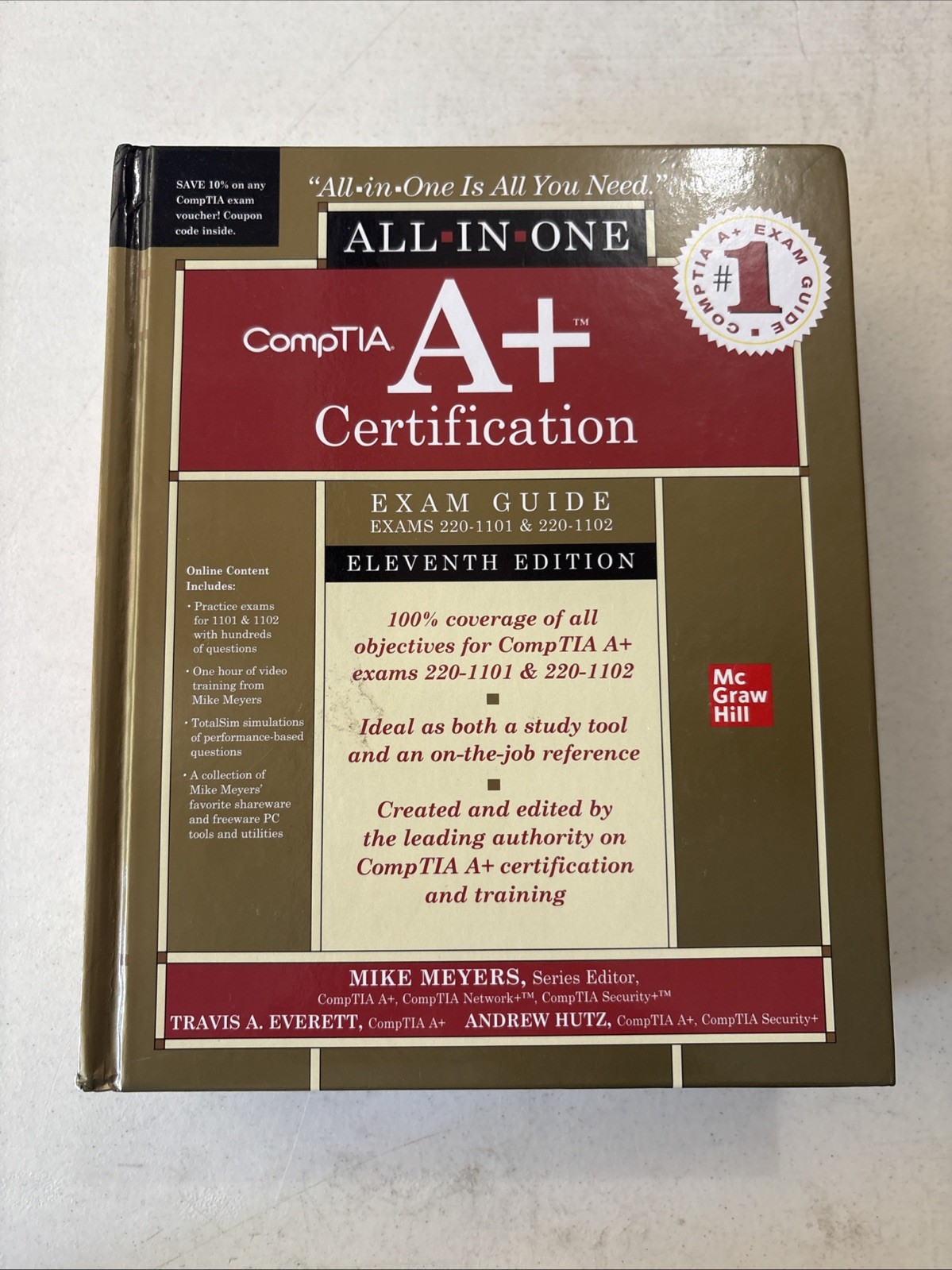 McGraw Hill CompTIA A+ Mike Meyers 11th Ed 2023 Book English