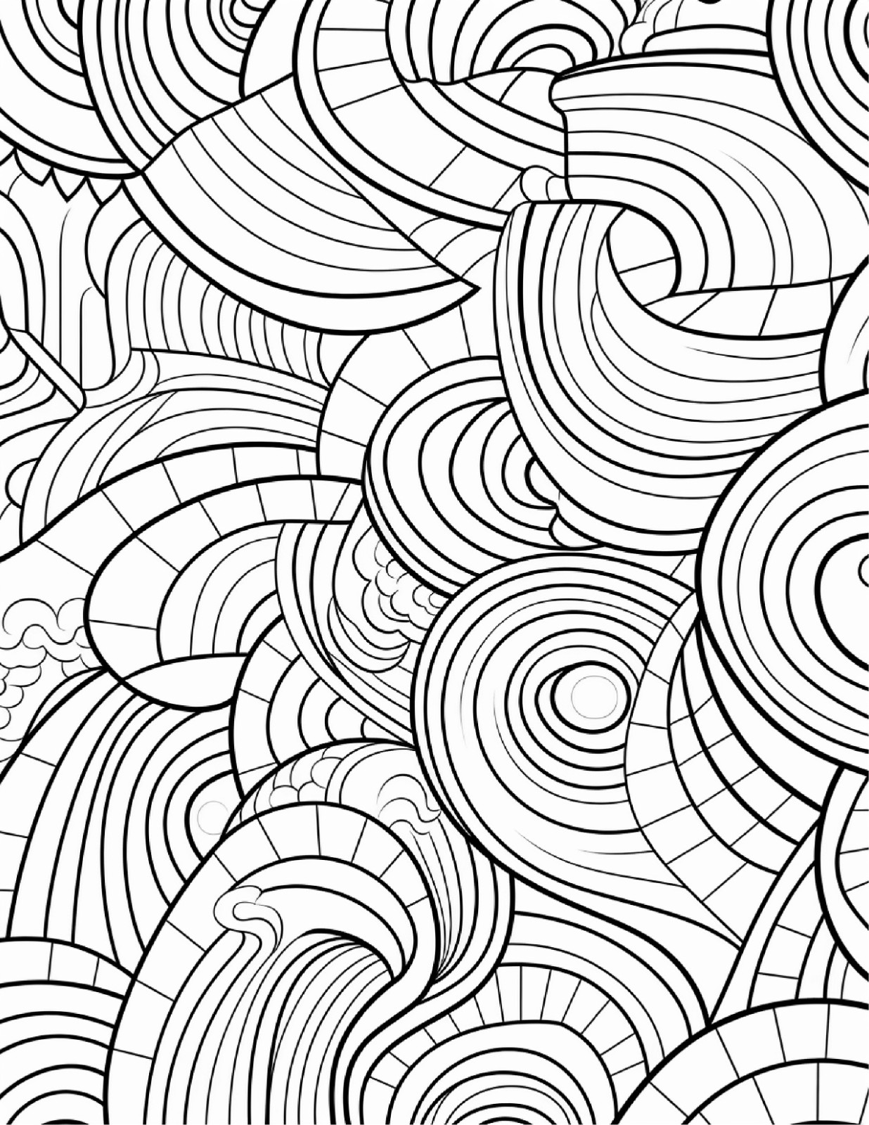 Relaxing Patterns Coloring Book fo