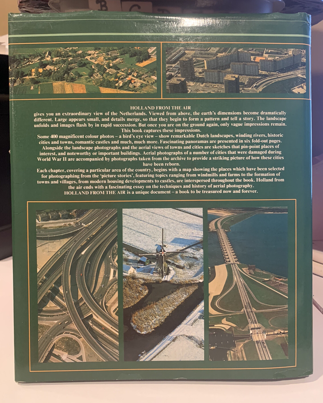 Reader’s Digest HOLLAND FROM THE AIR 1987 hardcover