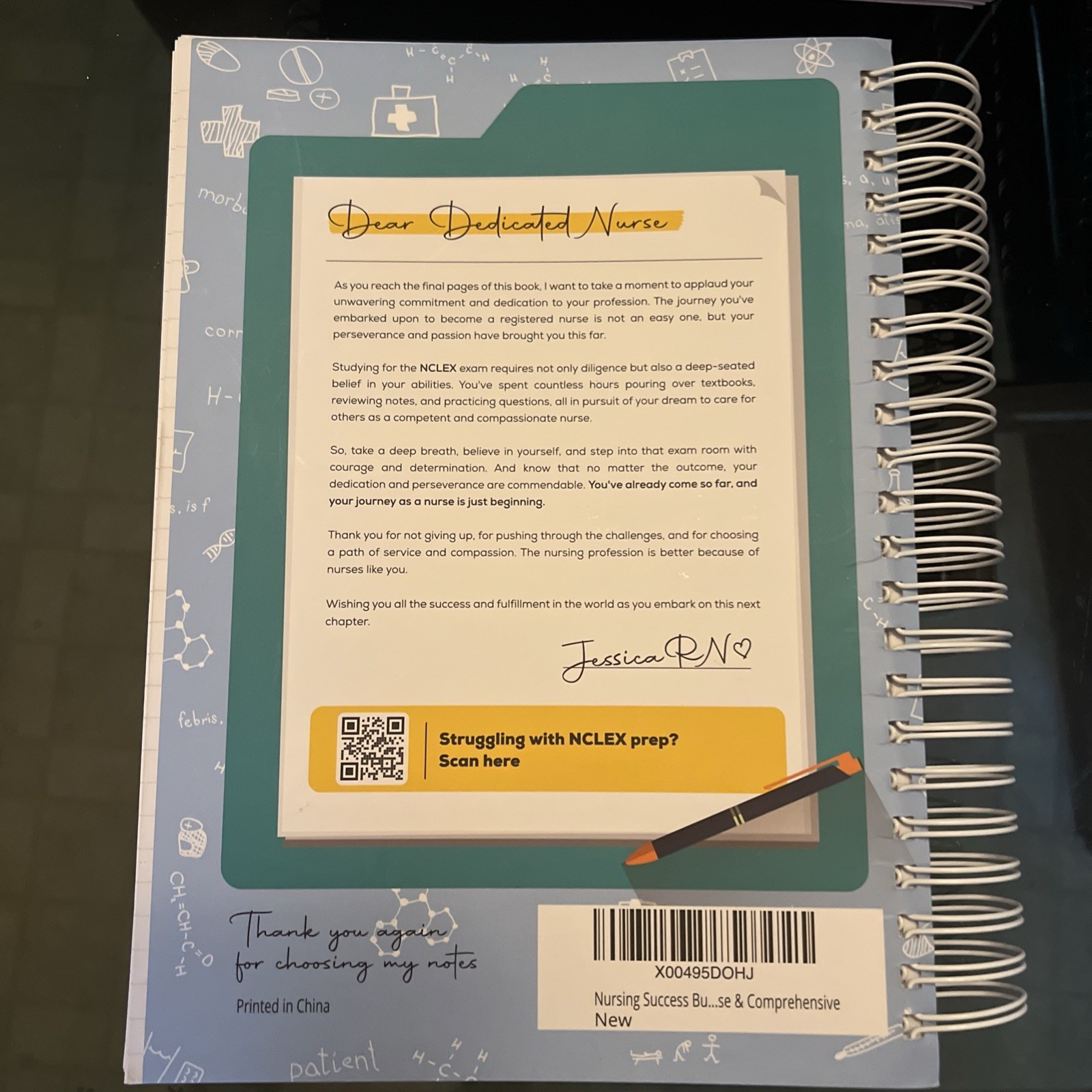 🔥New Nursing Success Bundle 400+ Page Handwritten Notes Designed to Ace Nursing