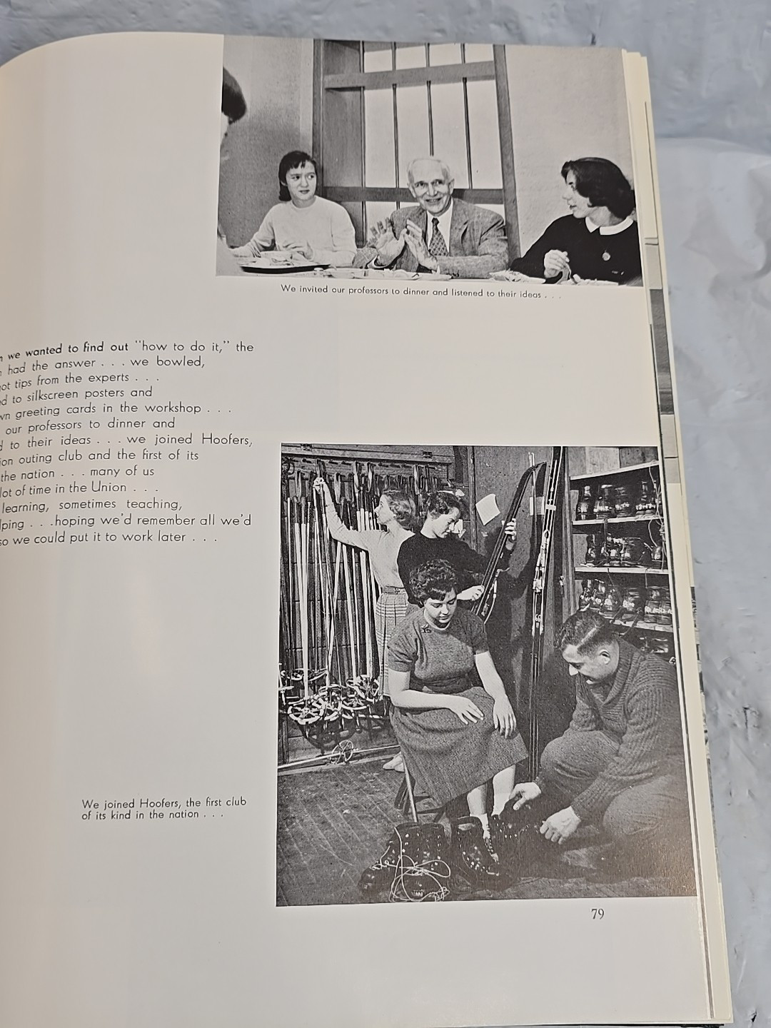 1961 University of Wisconsin Annual Yearbook The Badger 512 pages NO SIGNATURES