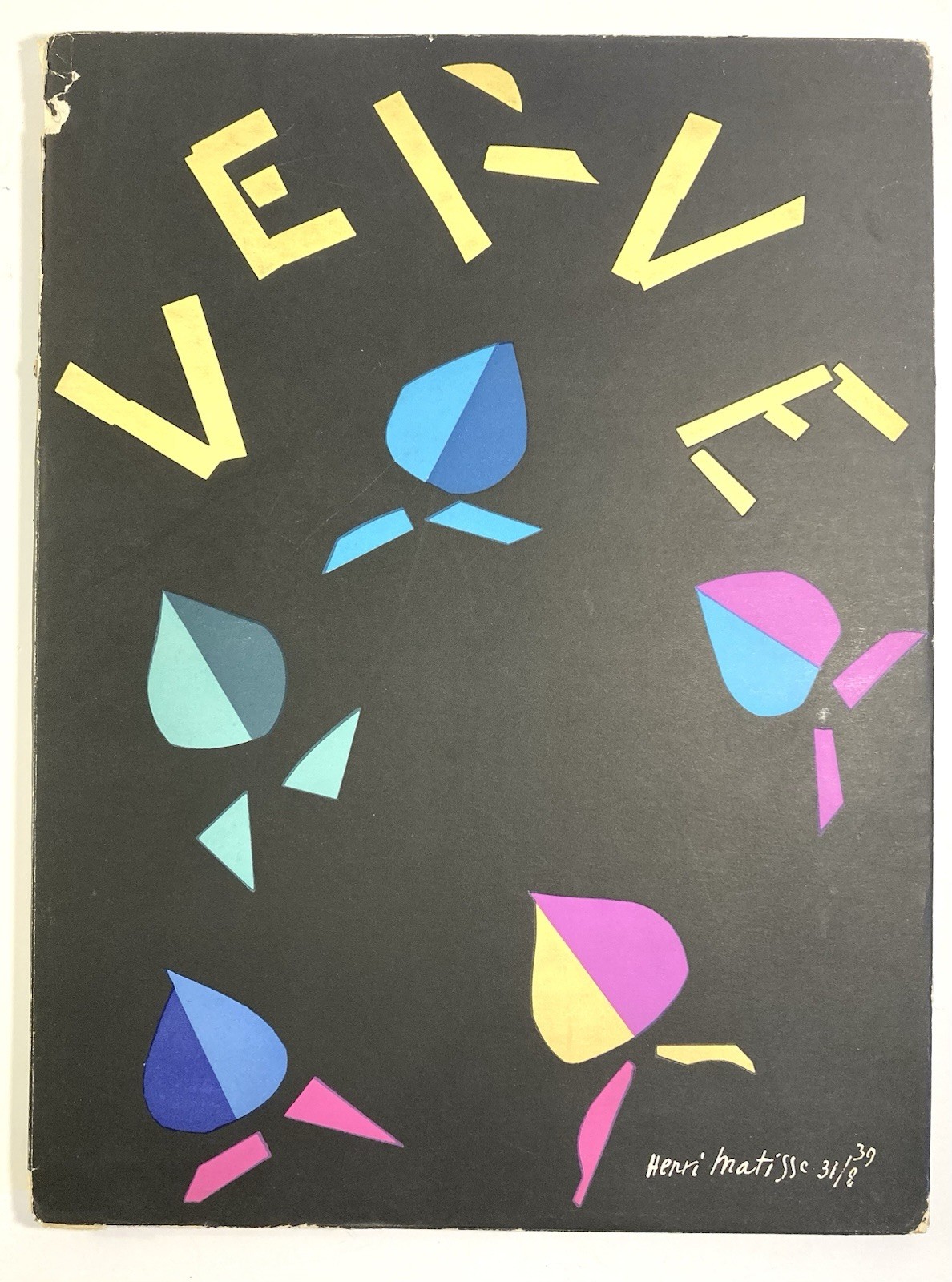 VERVE Reveue Artistique et Littéraire N° 8 Vol. II MATISSE MIRÓ BONARD BRAQUE