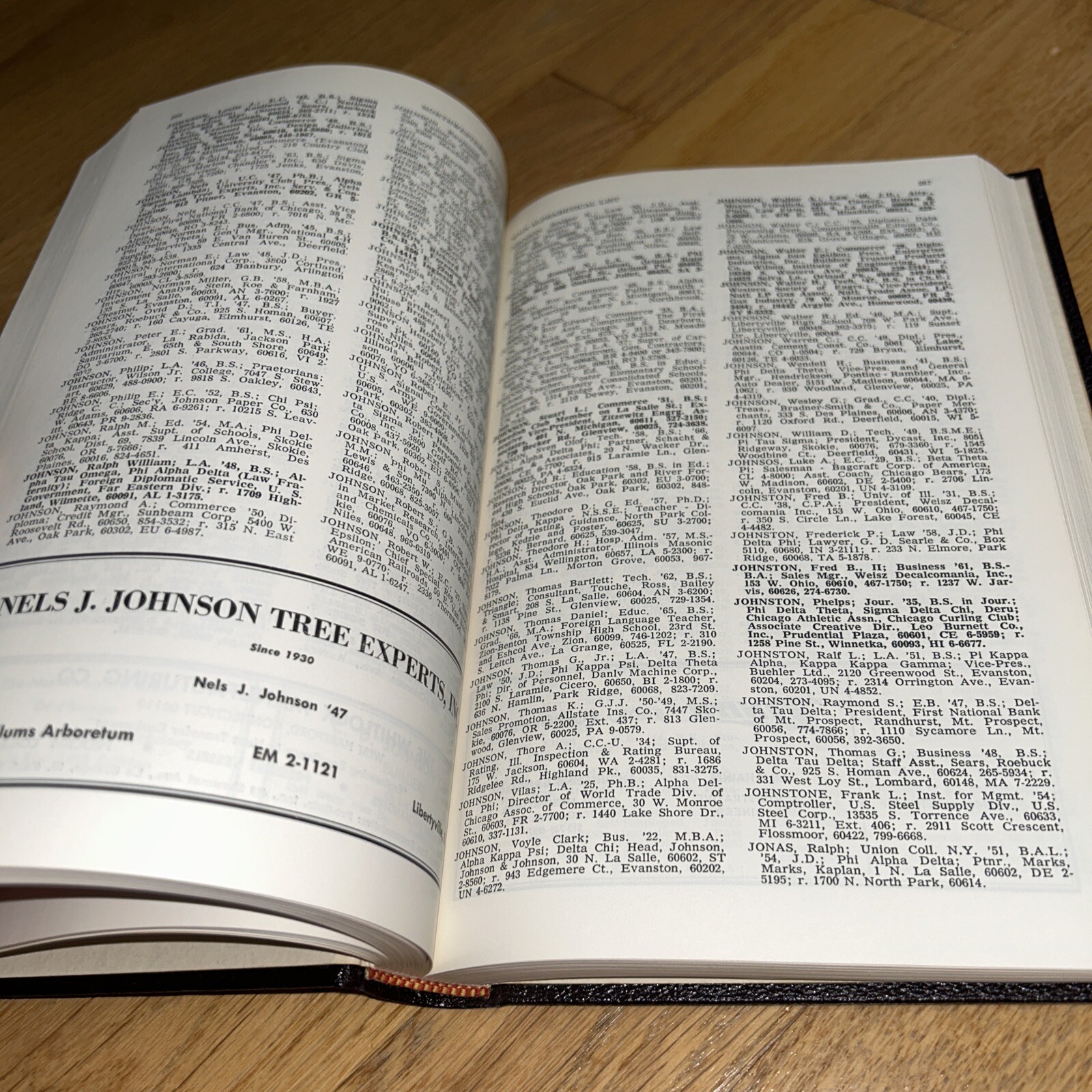 1967 NORTHWESTERN UNIVERSITY ALUMNI DIRECTORY of the CHICAGO AREA 592 pages