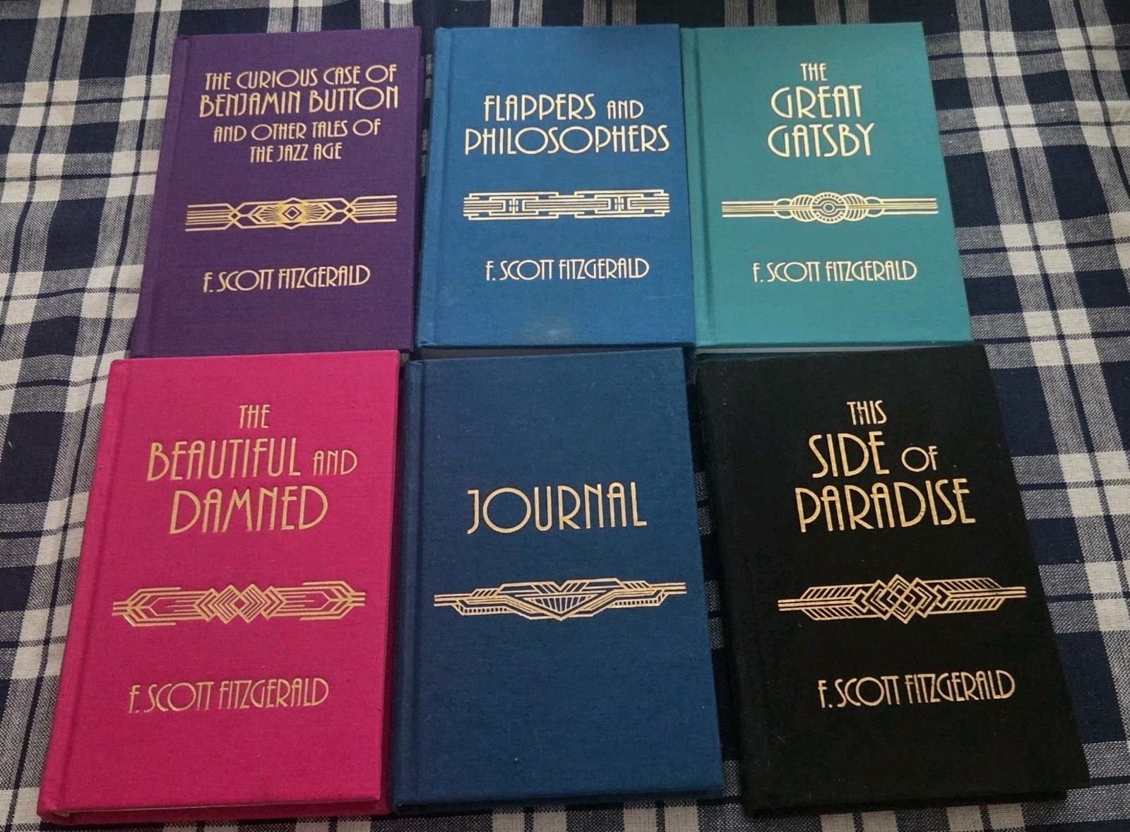 F. Scott Fitzgerald Collection Deluxe 5 Book Box Set + Journal Hardcover