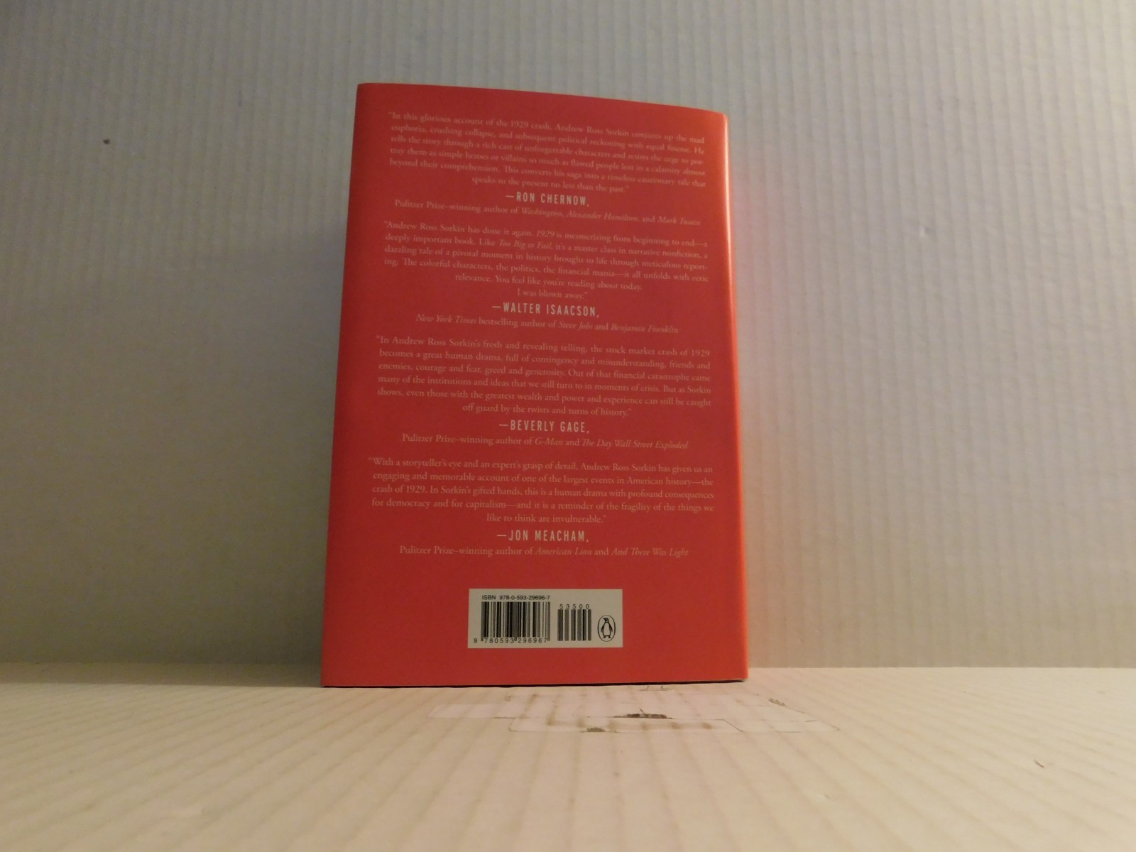1929 Inside the Greatest Crash Andrew Ross Sorkin Hardcover