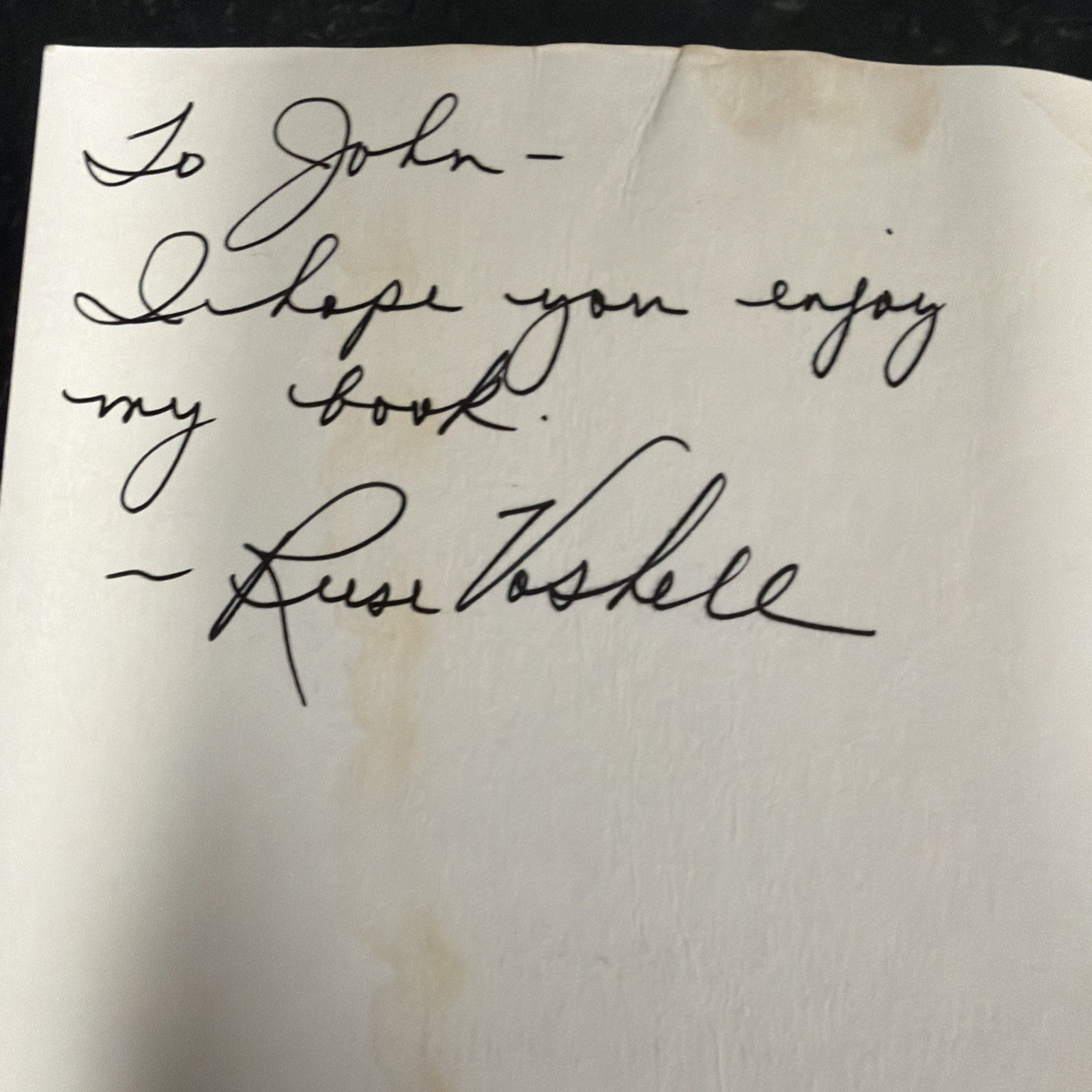J Reese Voshell Signed Freshwater Invertebrates of North America Paperback