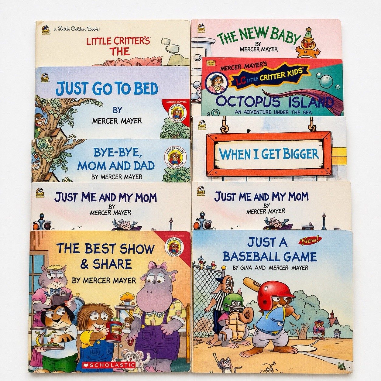 Little Critter Books Lot Mercer Mayer Kids Paperback Set Scholastic 10 Books