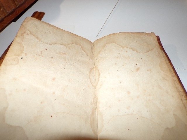 The Holy Bible American Bible Society RARE 1869 Brown Leather Original Tongues