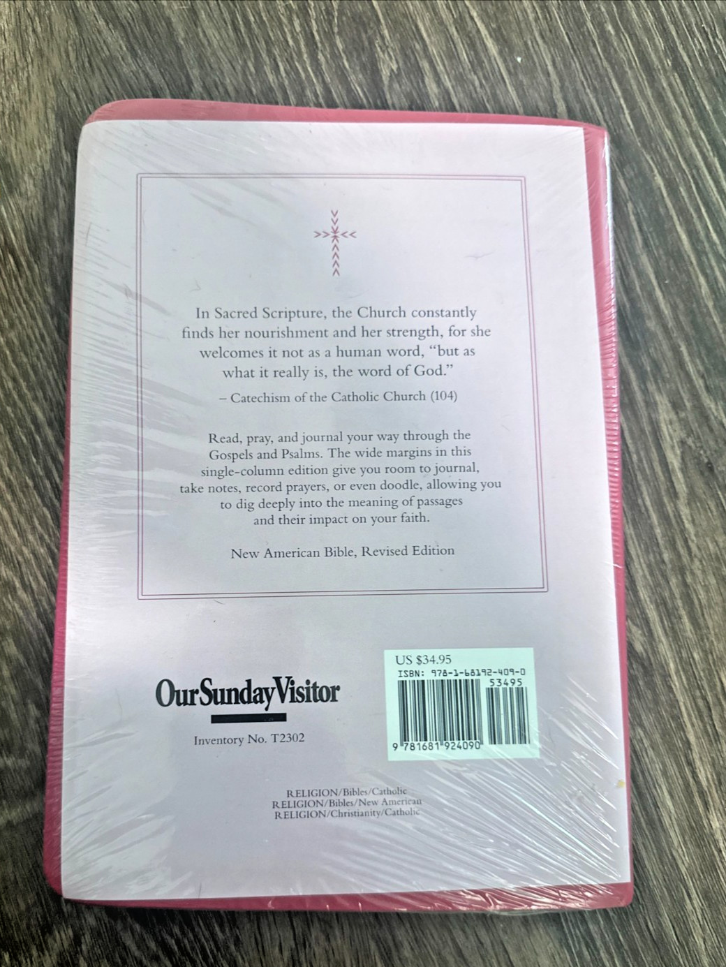 Journaling Through the Gospels and Psalms, Rose Flex Cover Edition Sealed New