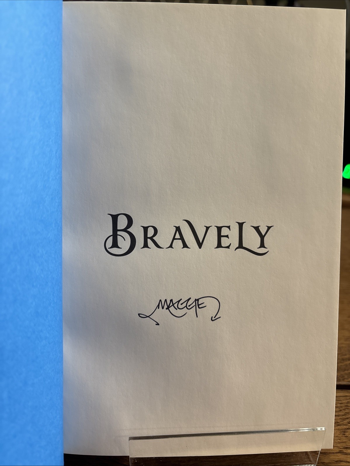 Bravely, Signed, 1st Edition, Maggie Stiefvater