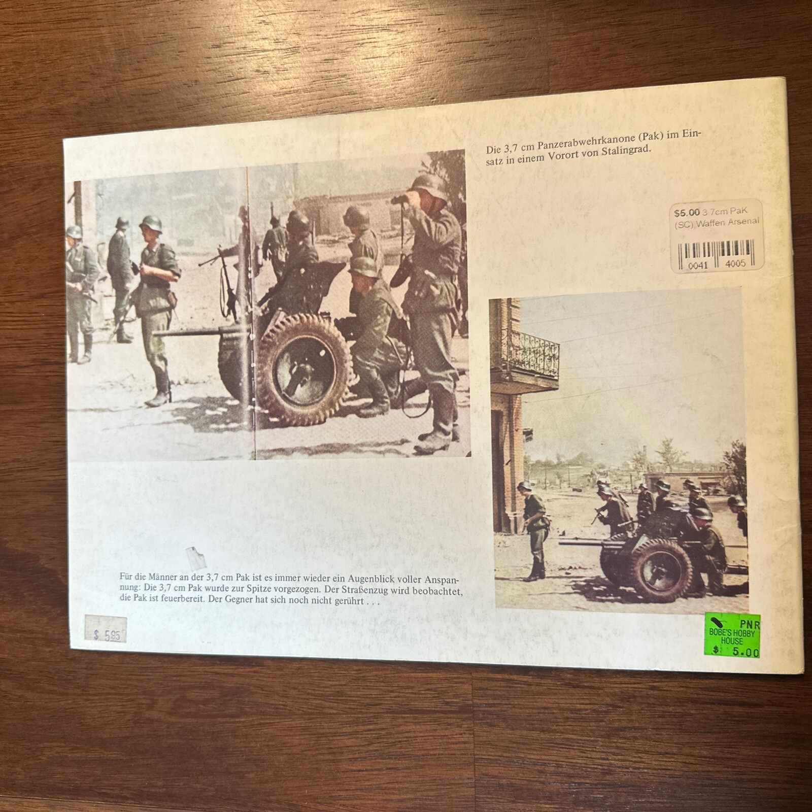 Waffen Arsenal 3,7 cm Panzerabwehrkanone (Pak) Trade Paperback Book From Germany