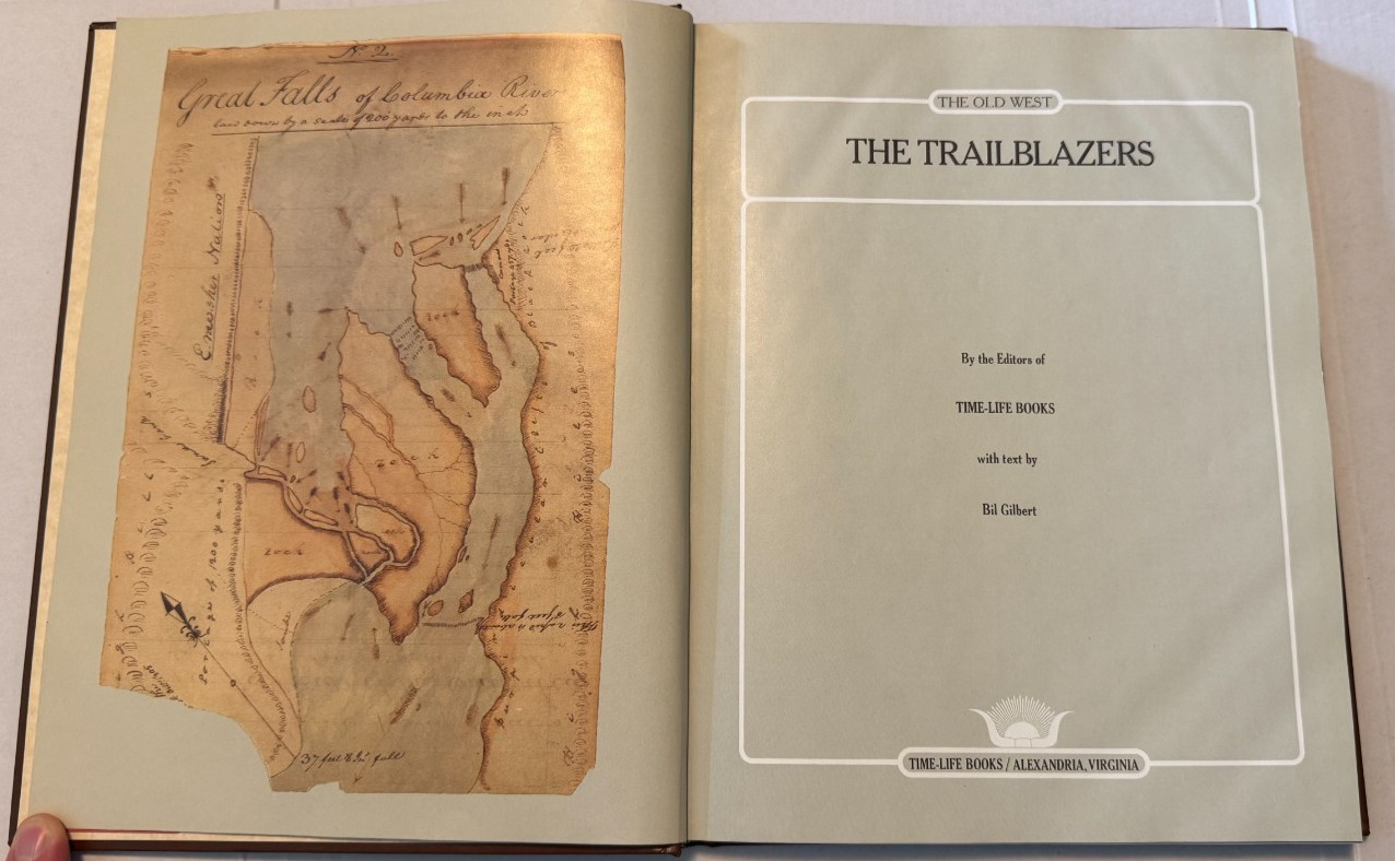 The Old West – The Trailblazers – Time Life Books – 3rd ed. 1979 – Faux Leather