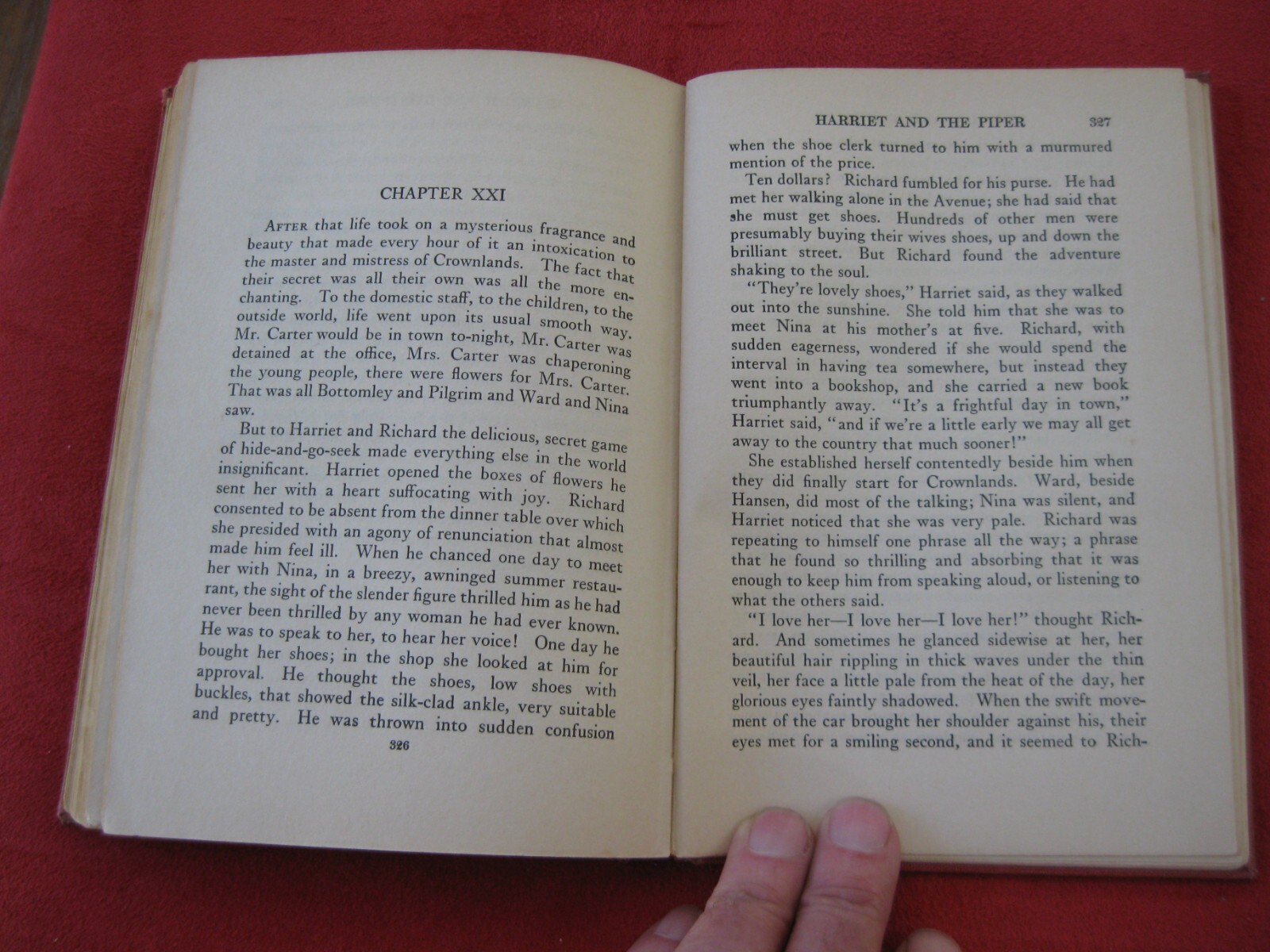 Harriet and the Piper by Kathleen Norris, Copyright 1920, 341 Pages