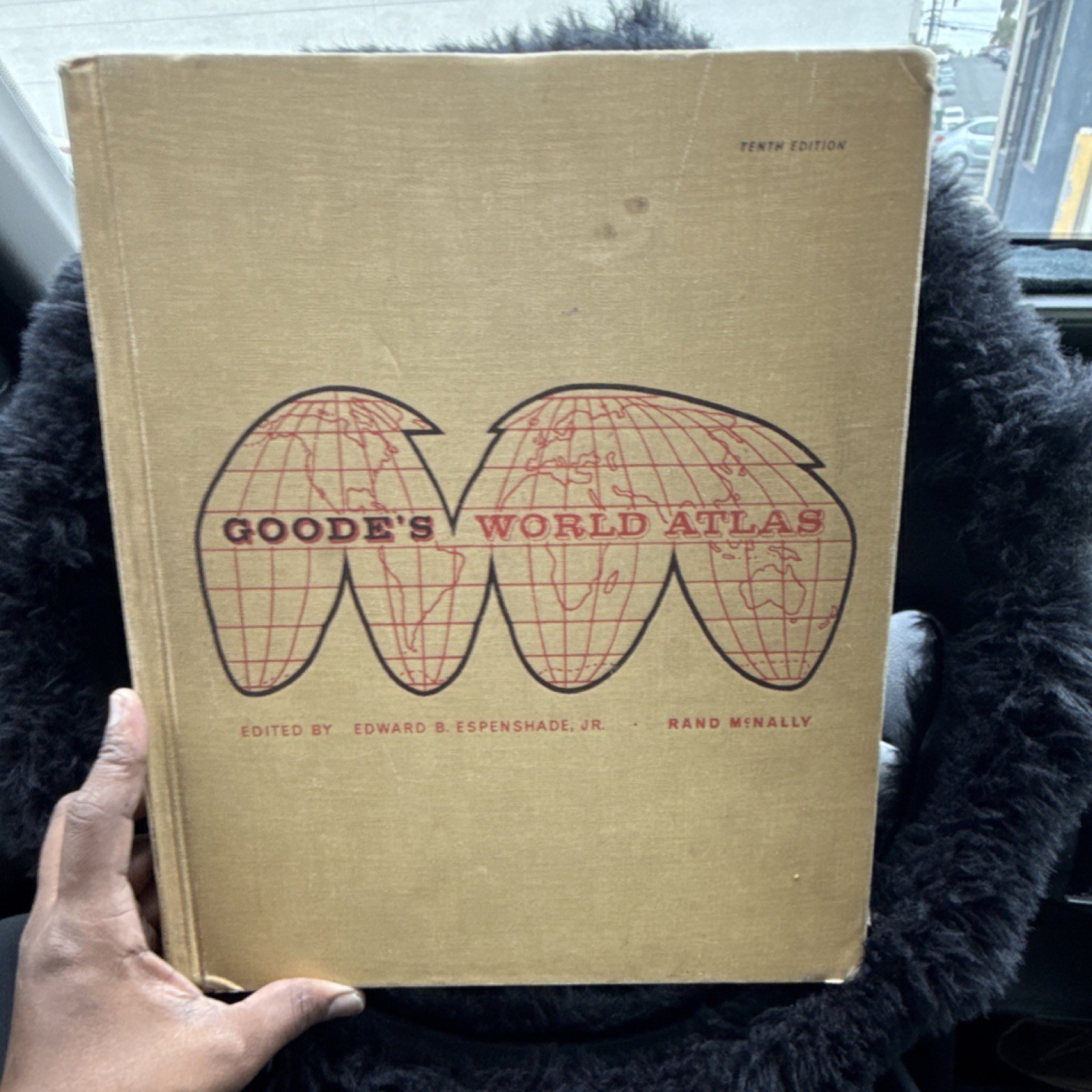 Goode’s World Atlas Tenth Edition Hardcover Physical Political Economic Espensh…