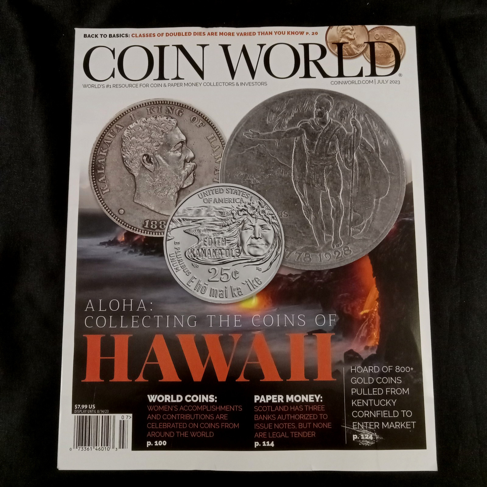 Coin World Magazine Lot 7 Issues 2022-2023 Numismatics Coins Paper Money Collect