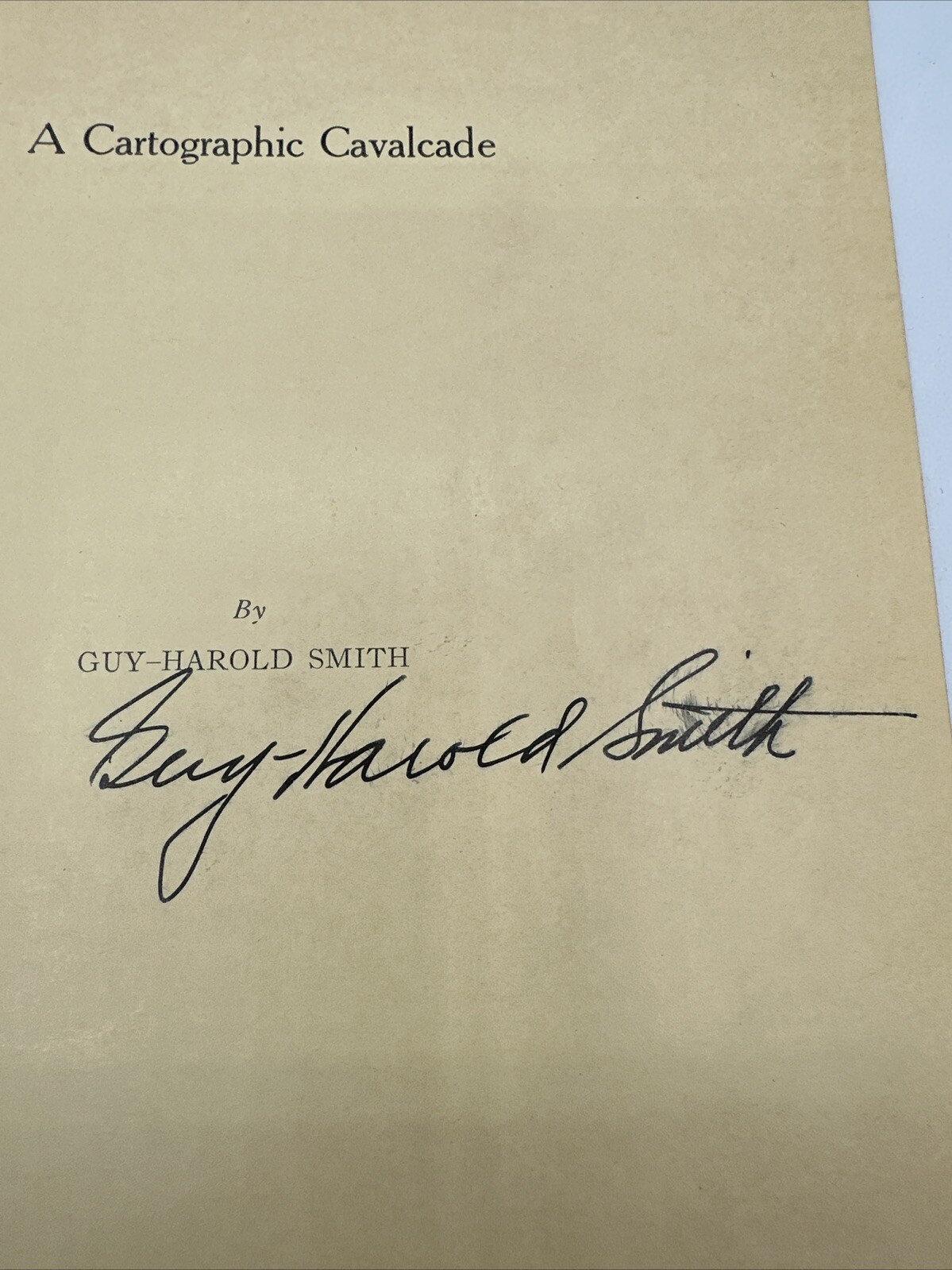 A Cartographic Cavalcade Signed Guy Harold Smith Pages 162-176 Ohio Journal