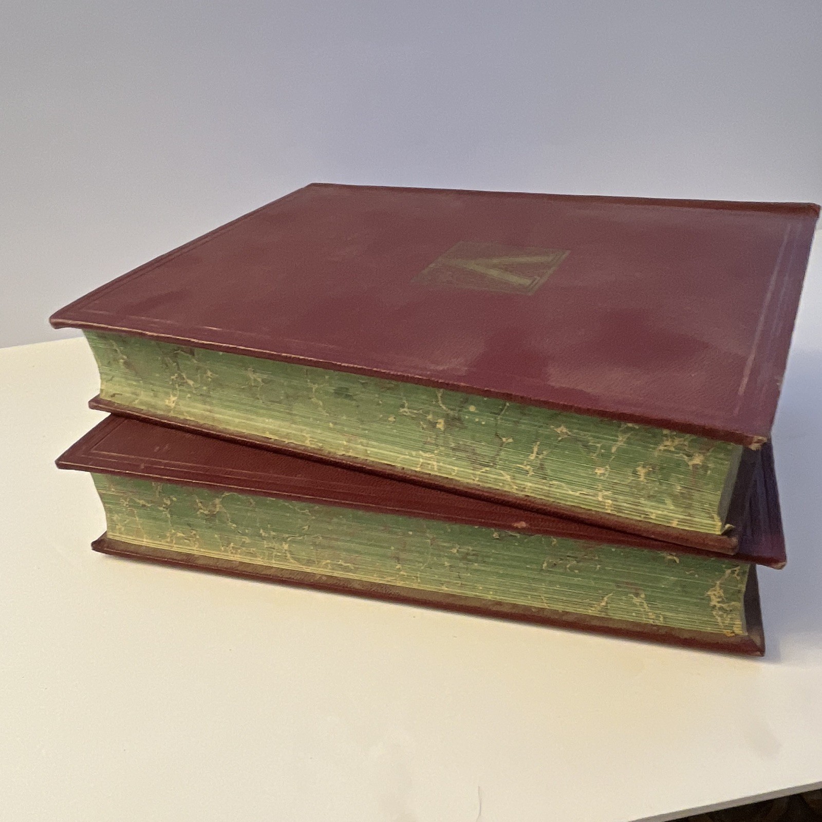 Funk and Wagnalls Practical Standard Dictionary 2-Volume Set Illustrated 1945