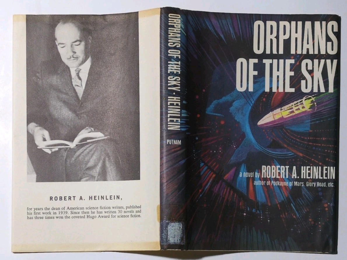 Orphans of the Sky by Robert A. Heinlein (Book Club Edition) HC/DJ 1ST AMER. ED.