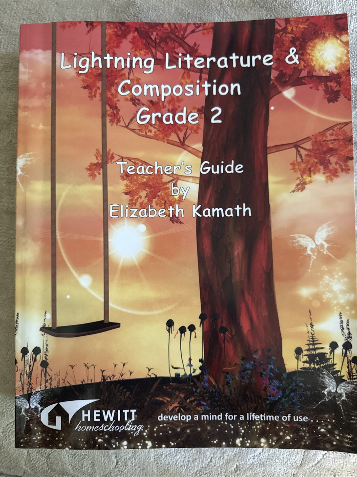 Lightning Literature & Composition Grade 2 Teachers Guide by Kamath 2014 VG