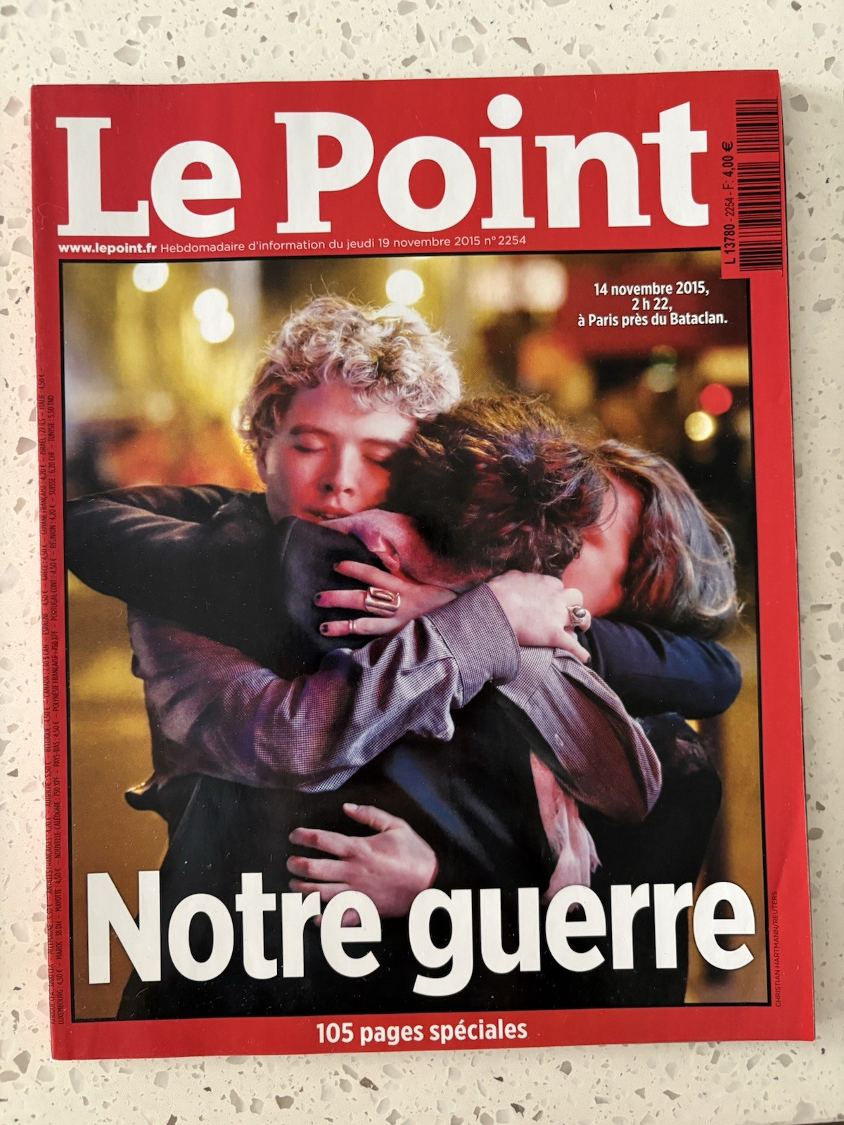 French Magazine Le Point Notre Guerre 19 Novembre 2015 – 105 Pages Spéciales
