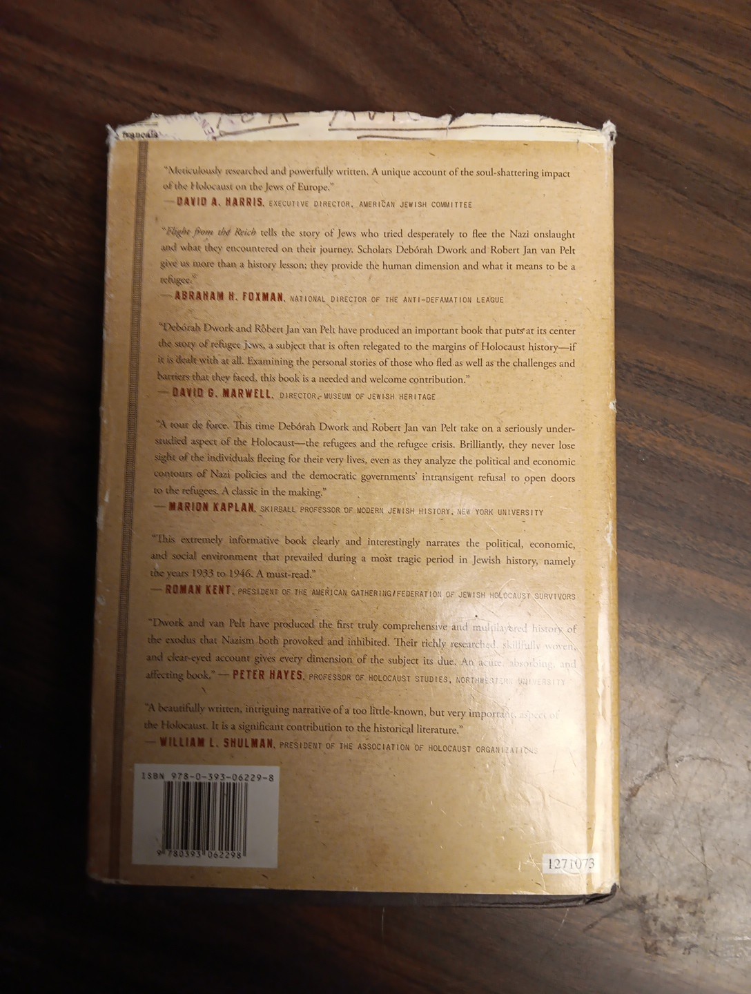 2009 “FLIGHT FROM THE REICH 1933-1946” 1ST EDITION LARGE HARDBACK BOOK (P5)