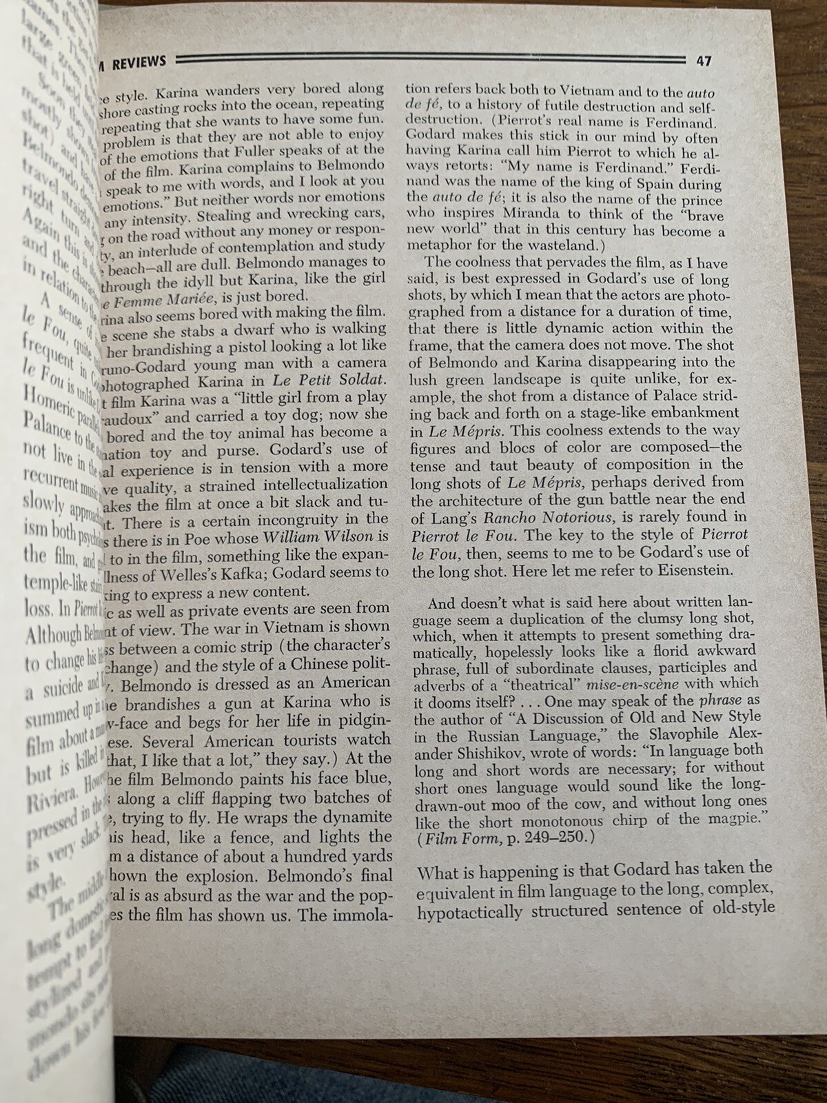 Film Quarterly – 1966 – Winter – Spring – La Jetee – Frankenheimer – Fellini