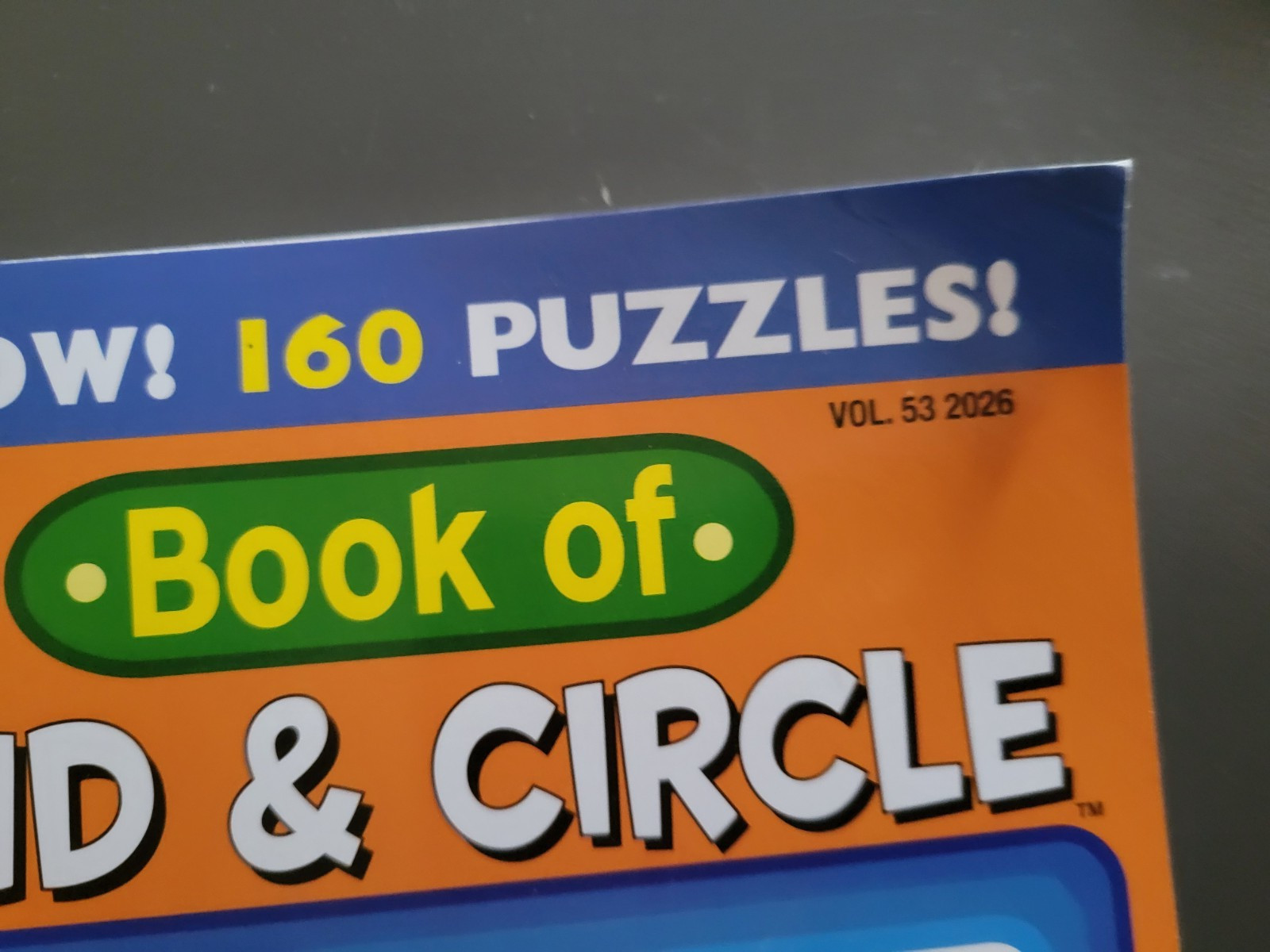 Kappa Book of Find & Circle Jumbo – Wow! 160 Puzzles!