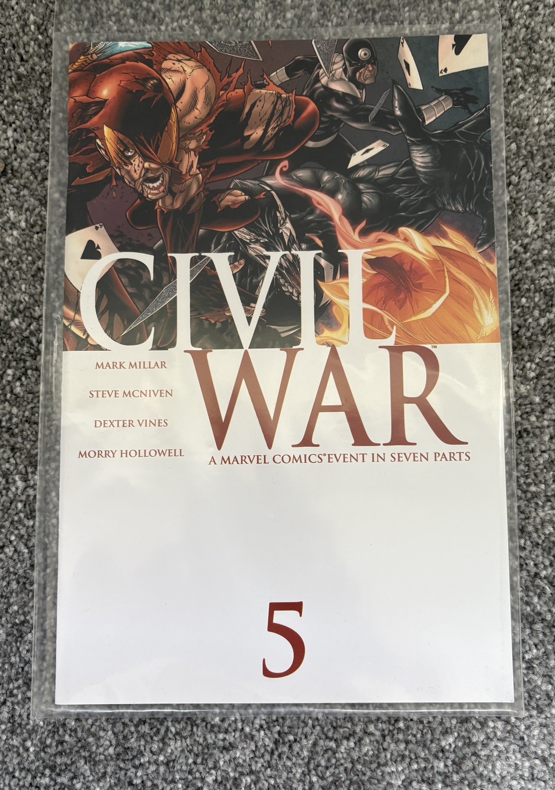 Civil War #1-7 2006 Marvel Comics Complete Set of 7