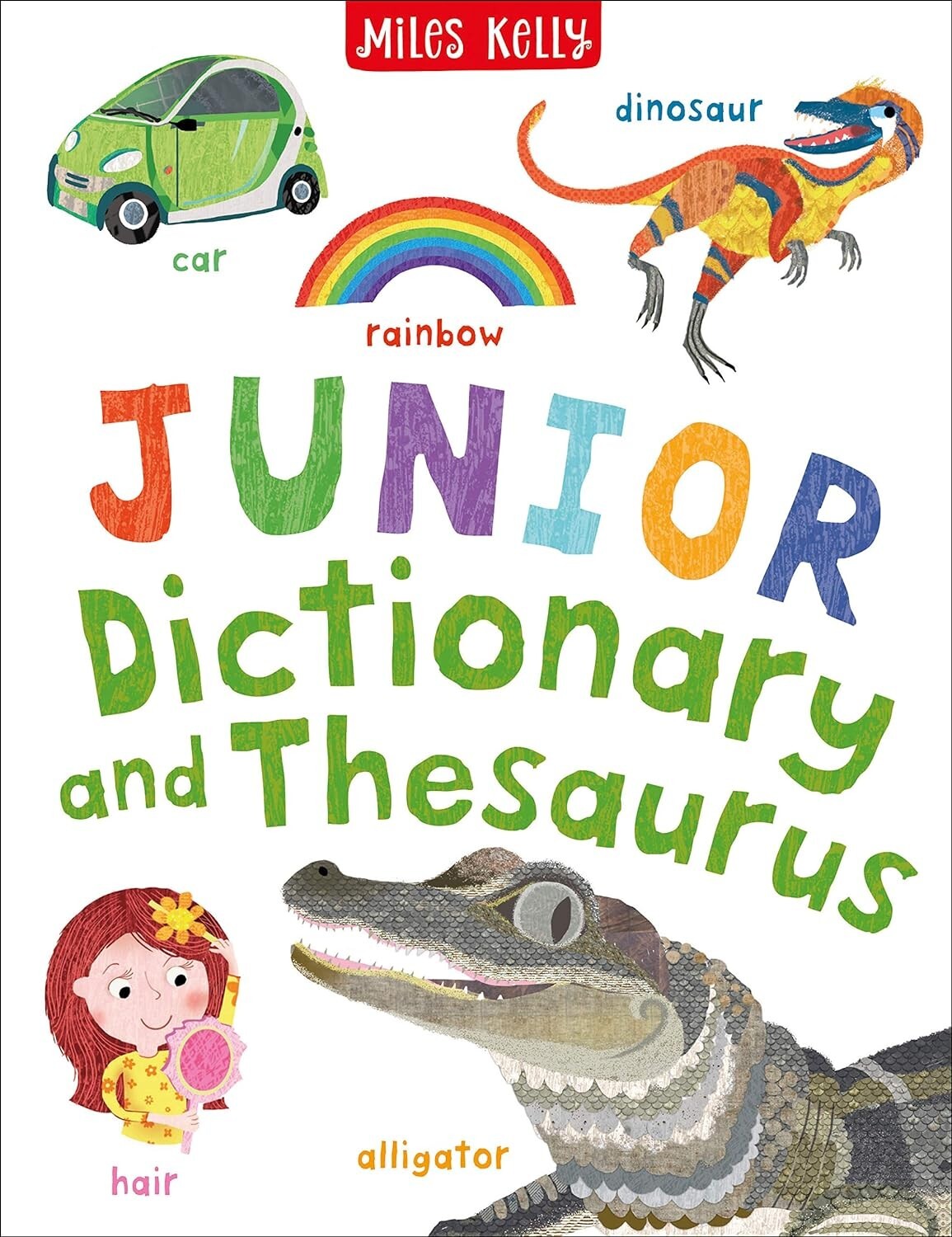 NEW sealed MILES KELLY JUNIOR DICTIONARY AND THESAURUS 364 pages 22 x 17cm