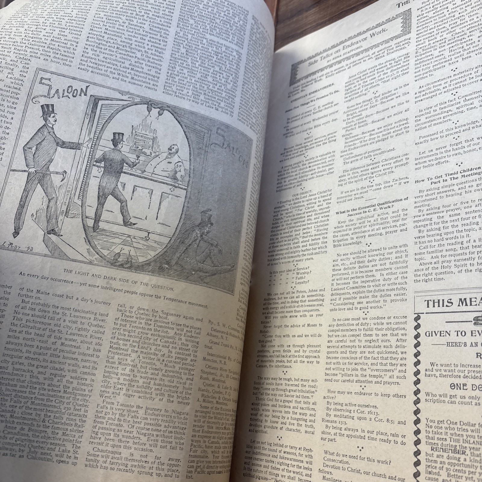 1893 The Inland Illustrated Christian Endeavor Monthly: YMCA Montreal Convention