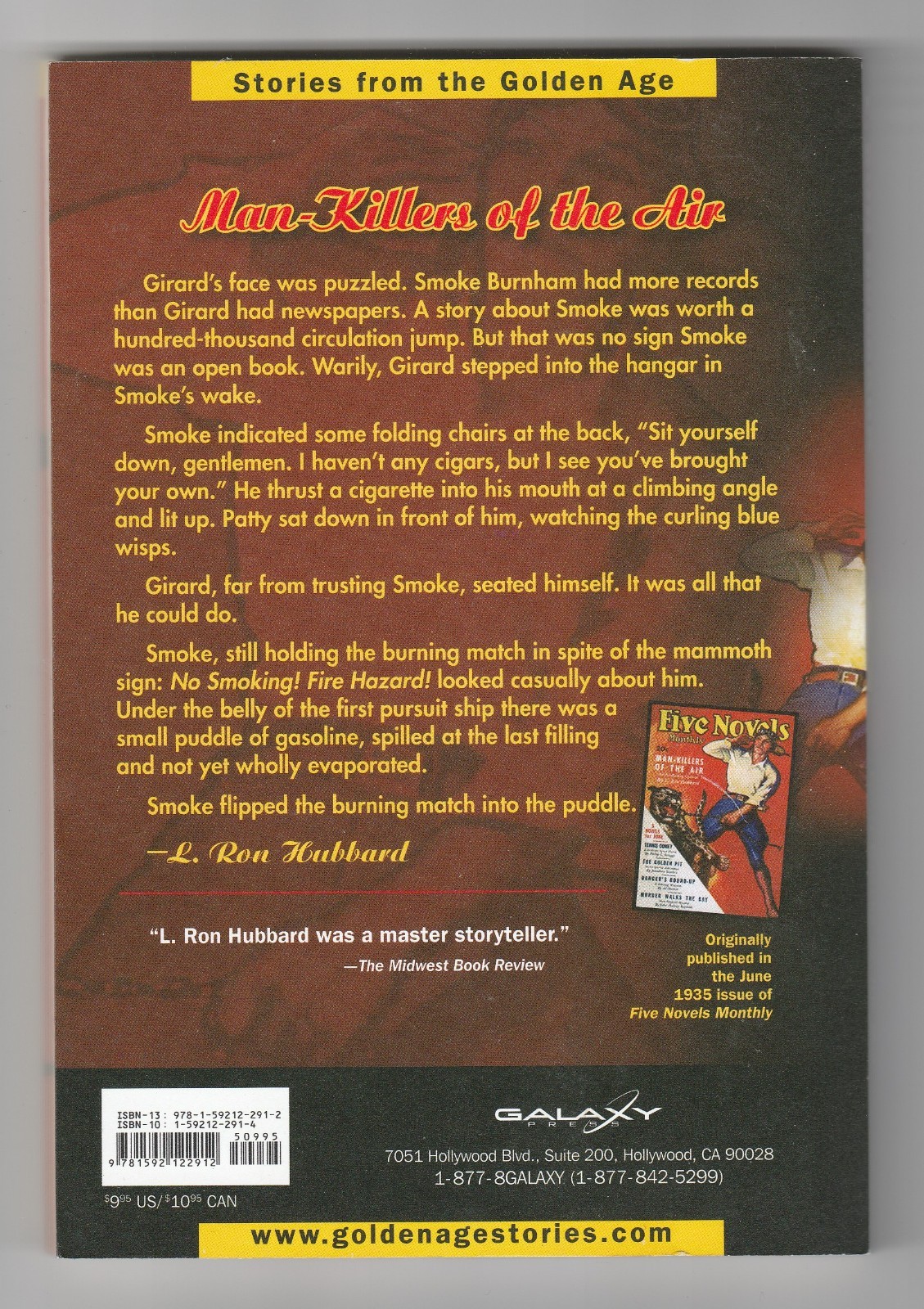 Man‑Killers of the Air Paperback L Ron Hubbard Stories from the Golden Age 1936