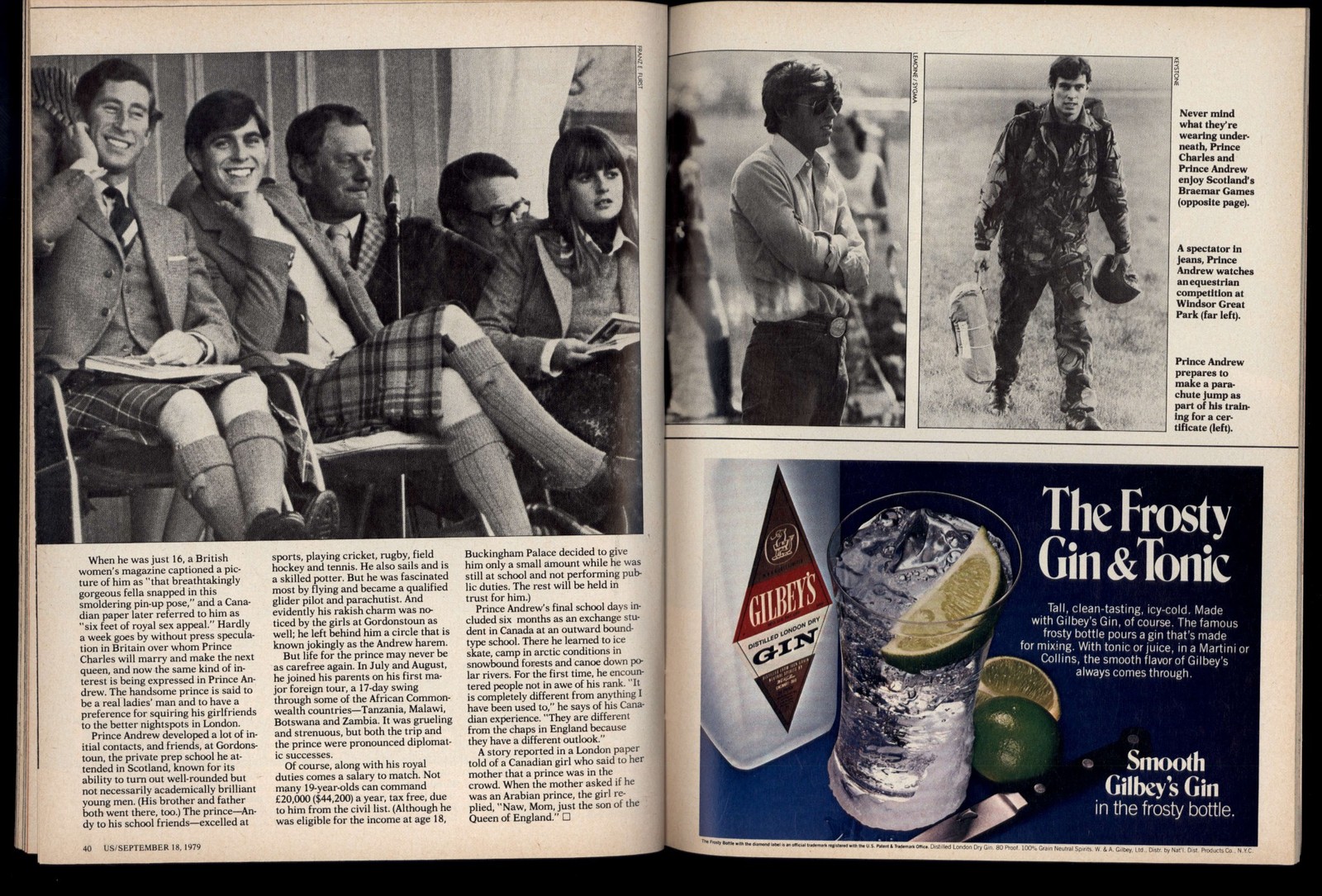 US magazine September 18, 1979 * TV shows for the fall ENTERTAINMENT NEWS