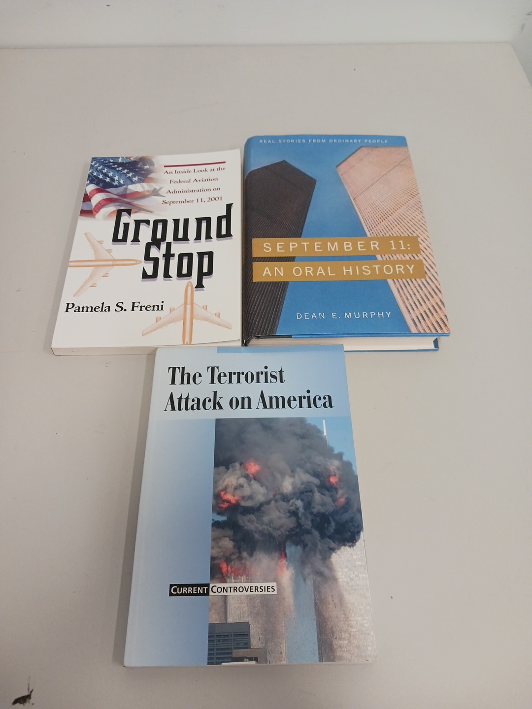 Lot Of 3 September 11th Books An Oral History Ground Stop Terrorist Attack On
