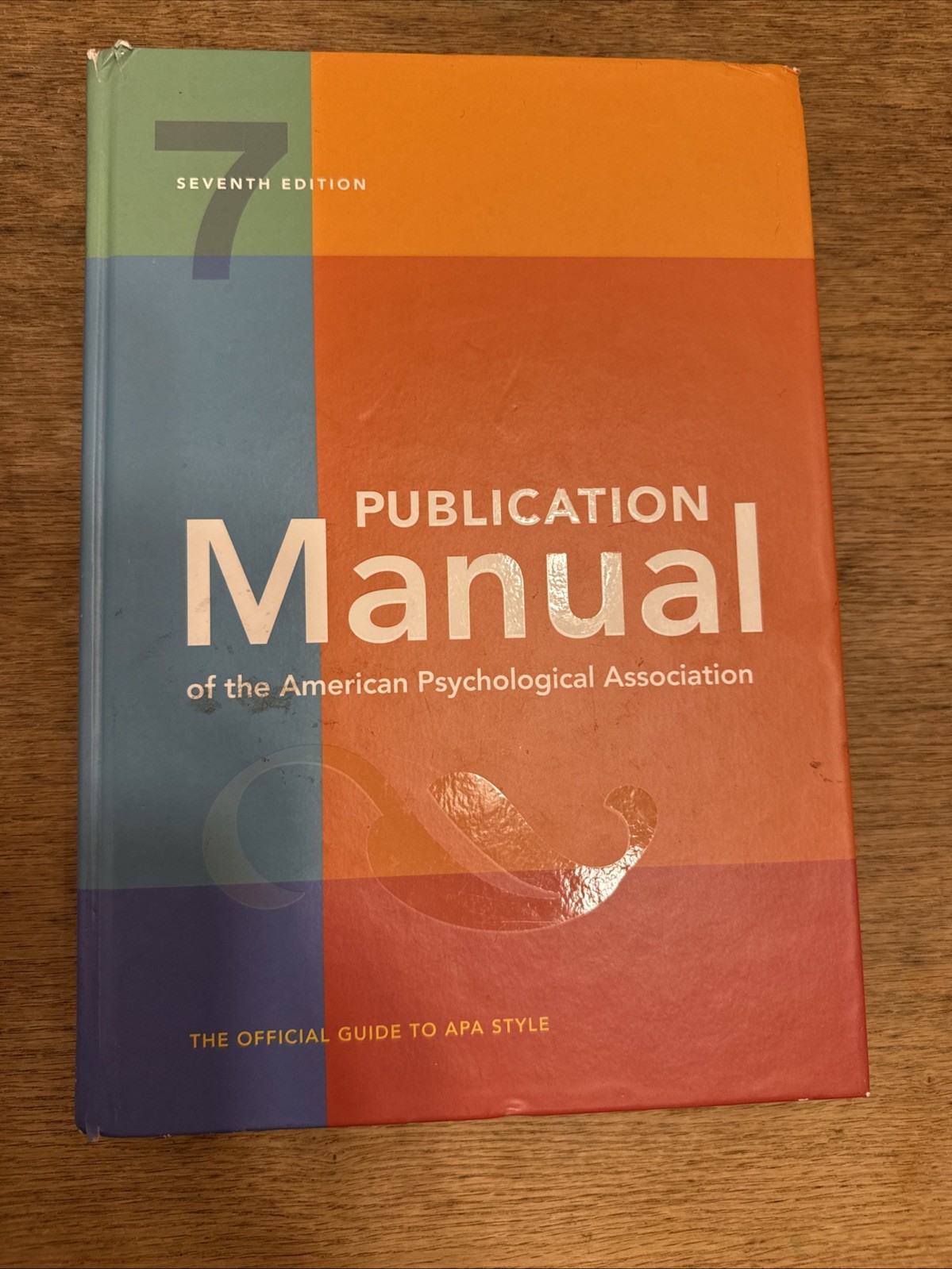 Publication Manual of the American Psychological Association Hardcover – CLEAN