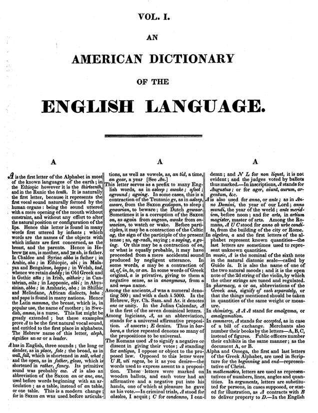 NOAH WEBSTER 1828 AMERICAN DICTIONARY OF ENGLISH LANGUAGE WEBSTERS HARDCOVER NEW