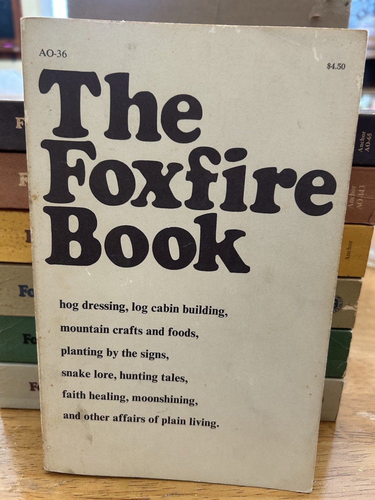 The Foxfire Books Complete Set of 7- See Description and Pics – Used from 1977
