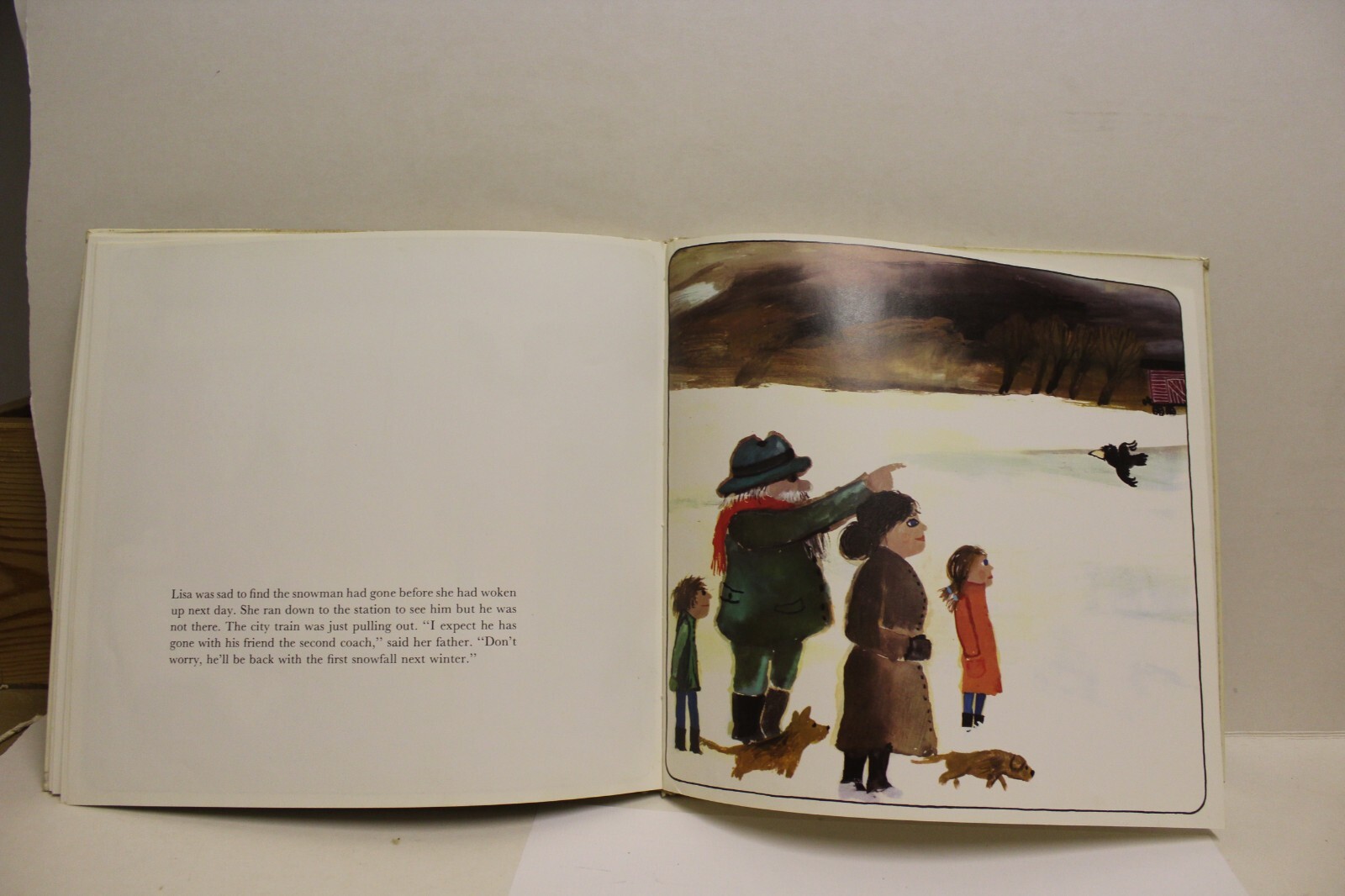 Janosch Oh Dear, Snowman Hardback 26×27.5cm 1976