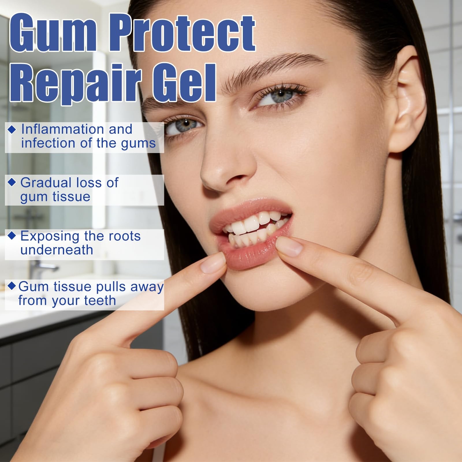 3PCS Gum Protect Dental Gel, Professional 0.1 Fl Oz (Pack of 1), Transparent