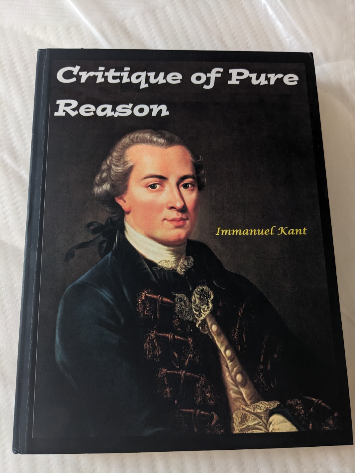 Critique of Pure Reason by Immanuel Kant, hardcover edition