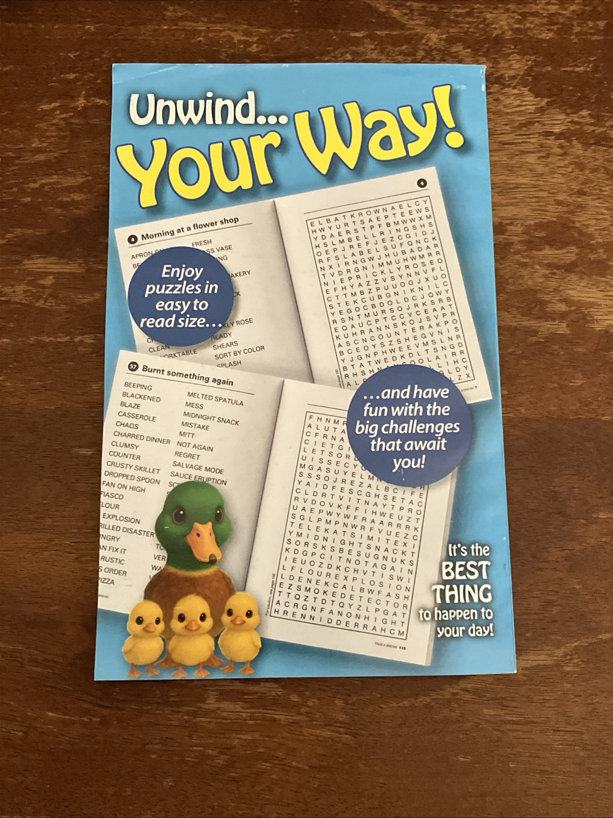 Word Search! Puzzle Book – Large Print by Take-A-Break – 71 Themed Puzzles – NEW