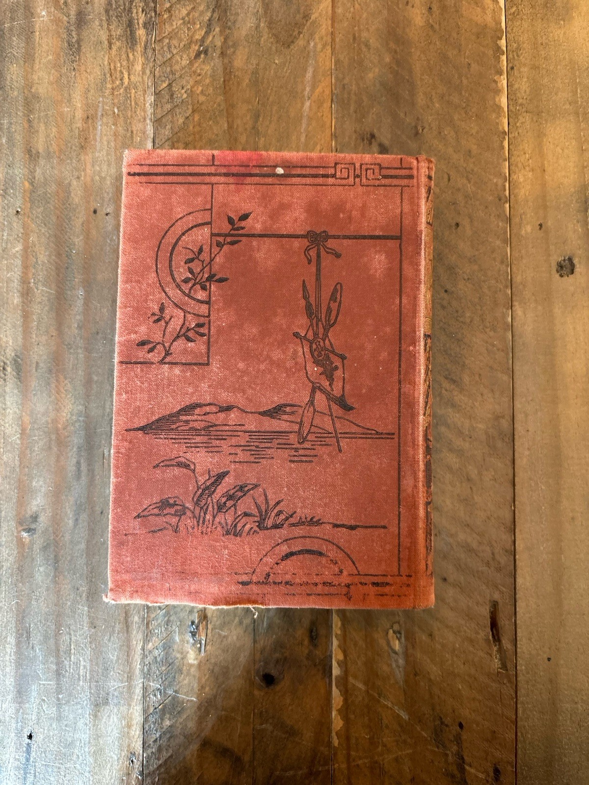 Robinson Crusoe Antique Daniel Dafoe Illustrated Hardcover Adventure Book