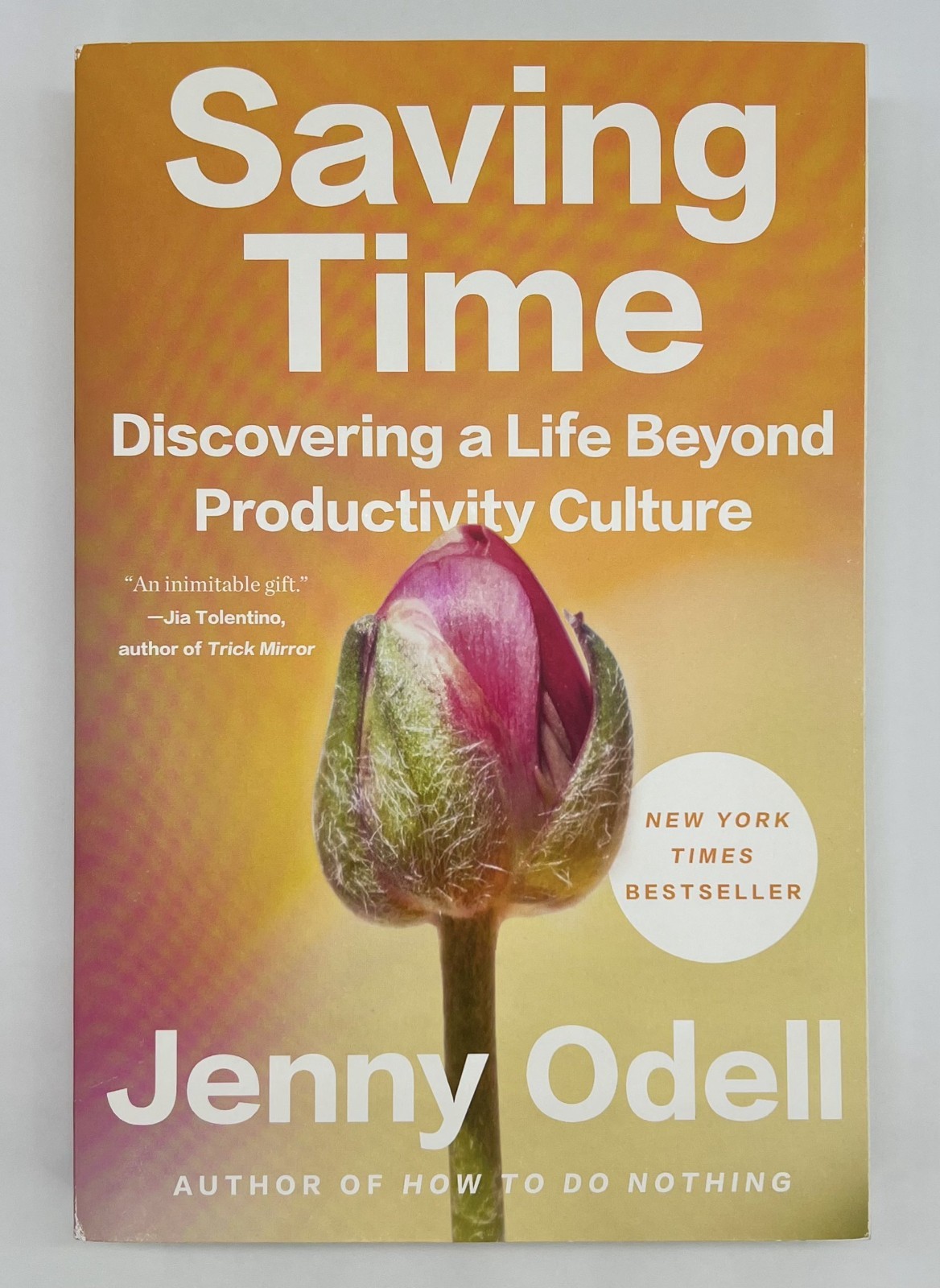 Saving Time – Jenny Odell | Paperback | Very Good