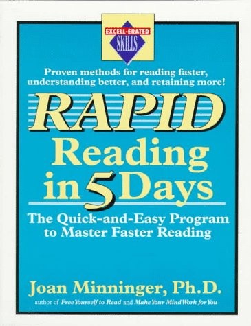 Rapid Reading in Five Days: The Quick-and-Easy Program – Mininger, J. – Good…